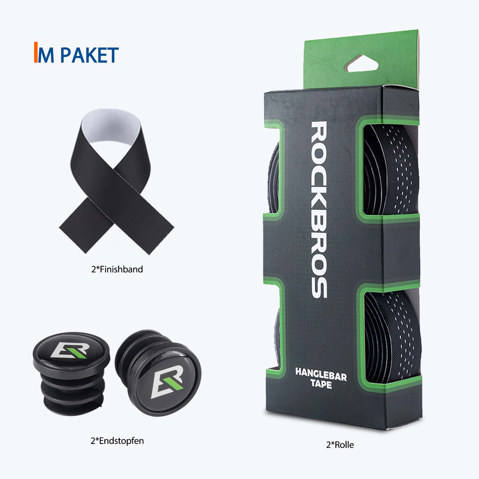 ROCKBROS Fahrrad Lenkerband für MTB Rennrad Standardgröße Vier Farben - Image 9