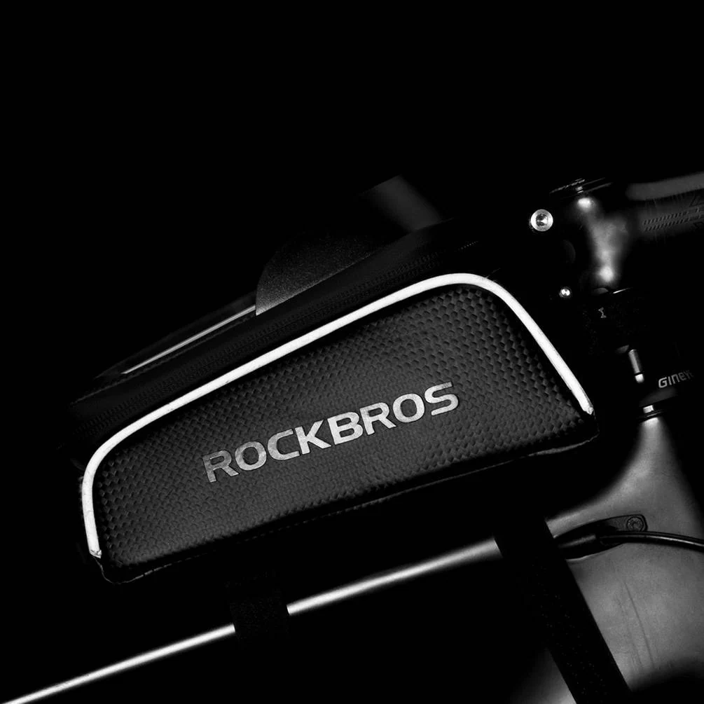 ROCKBROS Fahrrad Oberrohrtasche 6,5 Zoll Touchscreen Wasserdicht - Image 3