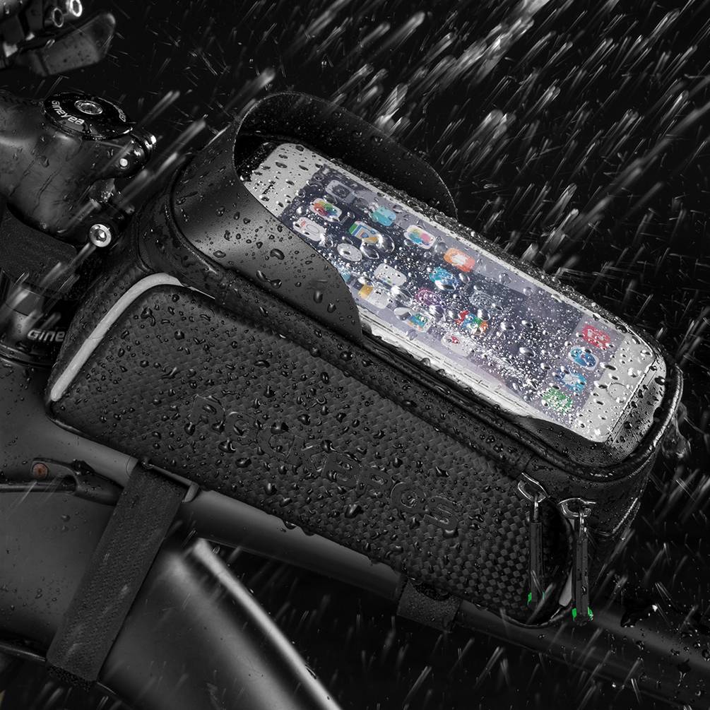 ROCKBROS Fahrrad Oberrohrtasche 6,5 Zoll Touchscreen Wasserdicht - Image 5
