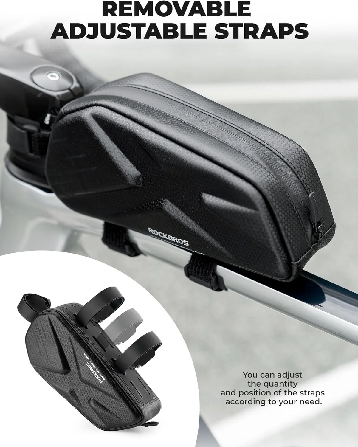 ROCKBROS Fahrrad Rahmentasche Fahrradtasche Oberrohrtasche 1.4L - Image 7