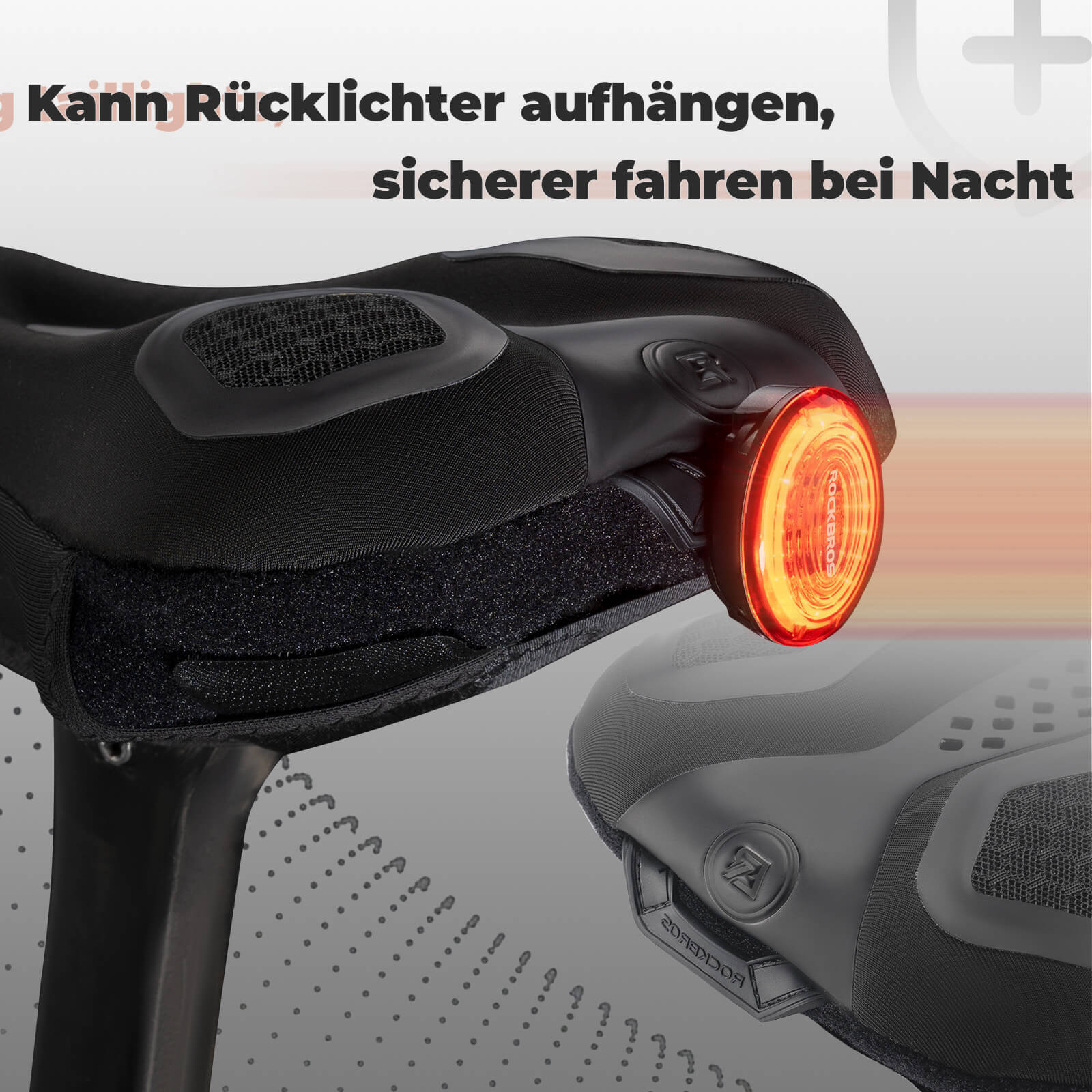 ROCKBROS Fahrrad Sattelbezug Wasserdicht Fahrradsattel Überzug Atmungsaktiv - Image 7