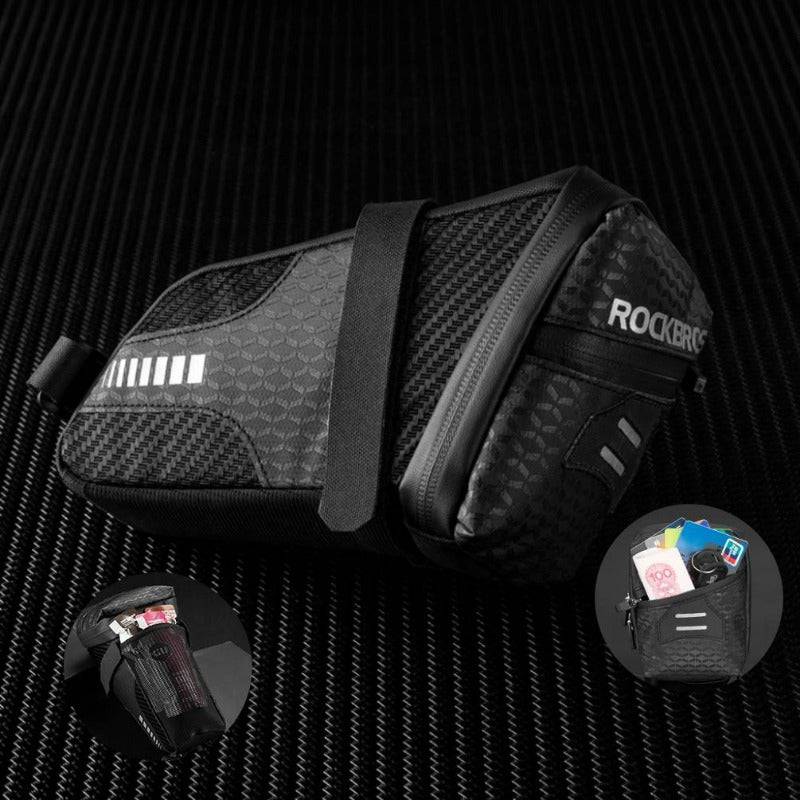 ROCKBROS Fahrrad Satteltasche mit 2 Zusätzliche Taschen 1,5L - Image 5