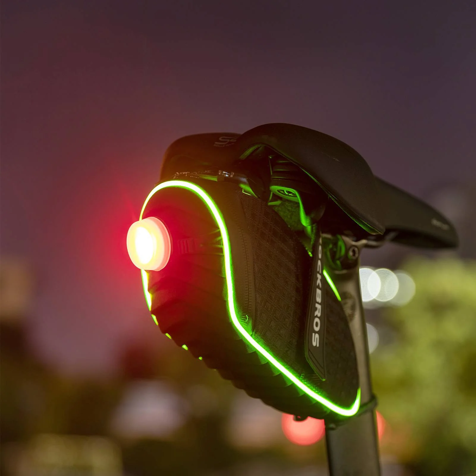 ROCKBROS Fahrrad Satteltaschen Werkzeugtasche mit Reflektorstreifen 1L - Image 4