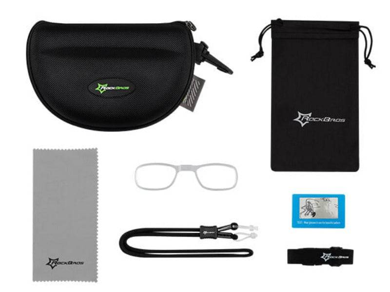 Polarisierte Fahrradbrille mit 5 Wechselgläsern - Image 7