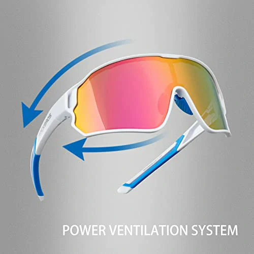 Polarisierte Sportbrille für Radfahrer (UV-Schutz) - Image 19