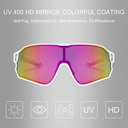 Polarisierte Sportbrille für Radfahrer (UV-Schutz) - Image 20