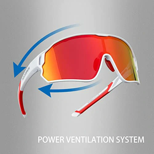 Polarisierte Sportbrille für Radfahrer (UV-Schutz) - Image 26
