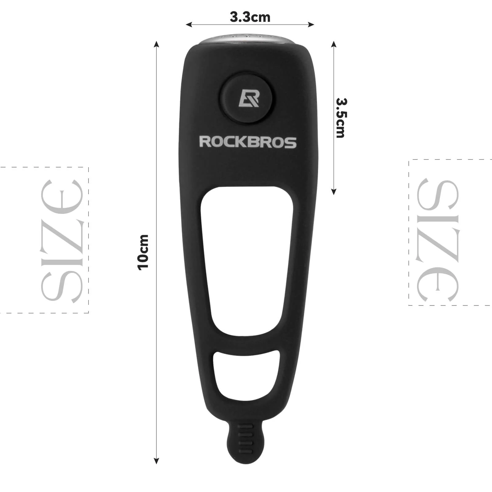 ROCKBROS Fahrradklingel Elektronisch Glocke IPX4 Wasserdicht - Image 9