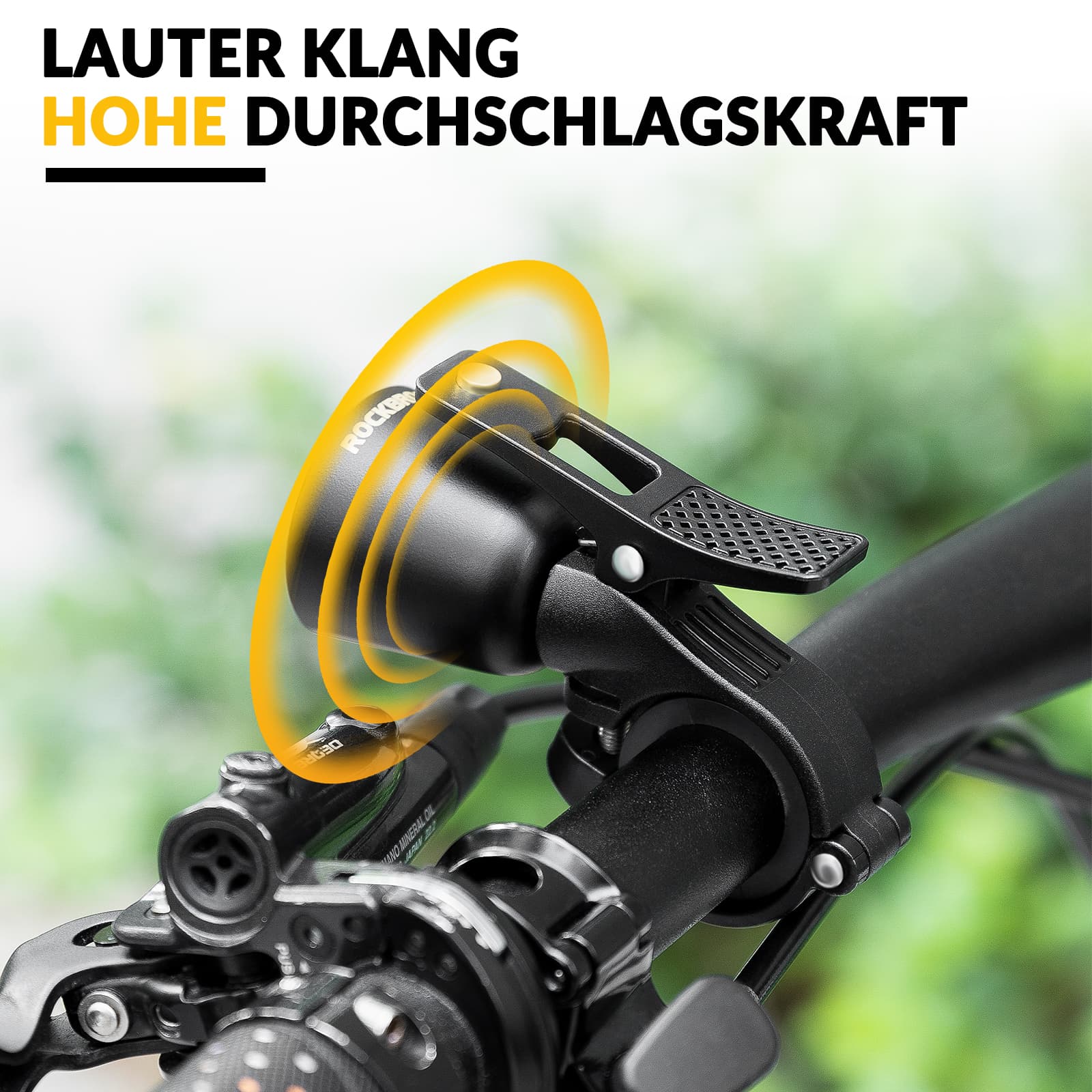 ROCKBROS Fahrradklingel Laut Retro Klingel für MTB Rennrad Vier Farben - Image 15