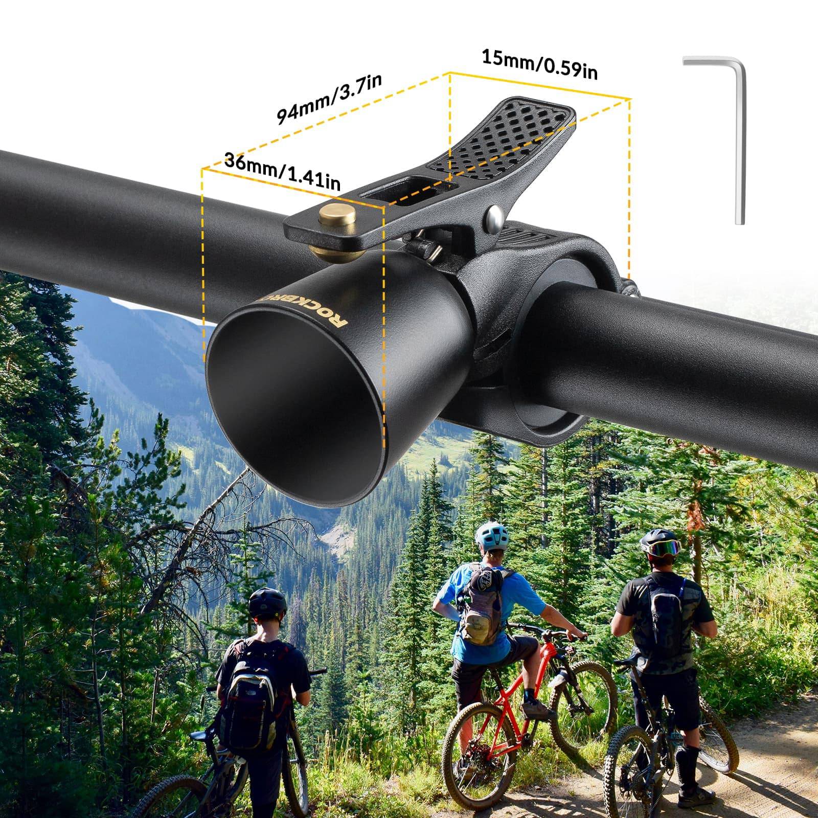 ROCKBROS Fahrradklingel Laut Retro Klingel für MTB Rennrad Vier Farben - Image 16