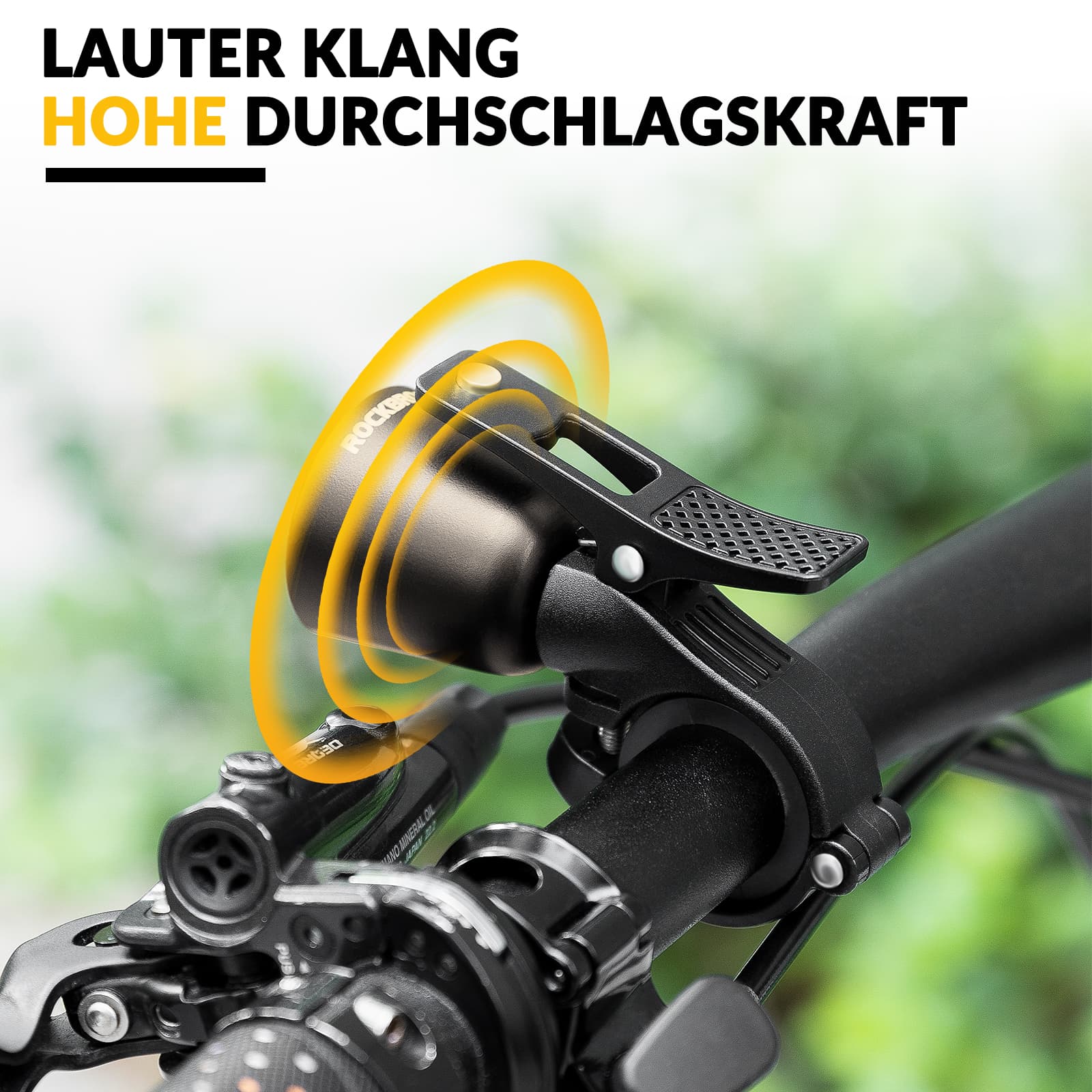ROCKBROS Fahrradklingel Laut Retro Klingel für MTB Rennrad Vier Farben - Image 21