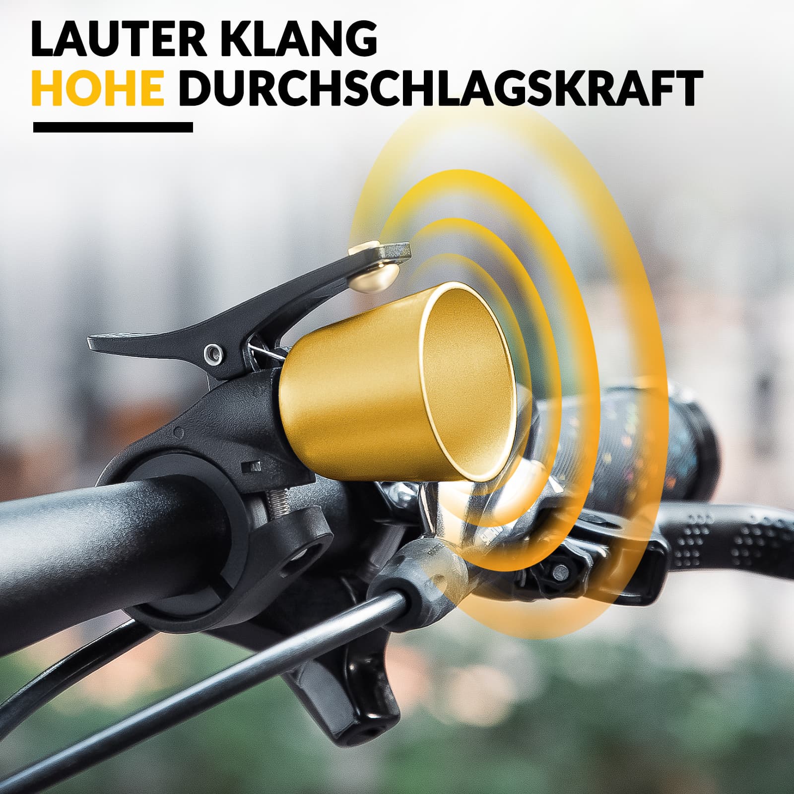 ROCKBROS Fahrradklingel Laut Retro Klingel für MTB Rennrad Vier Farben - Image 8