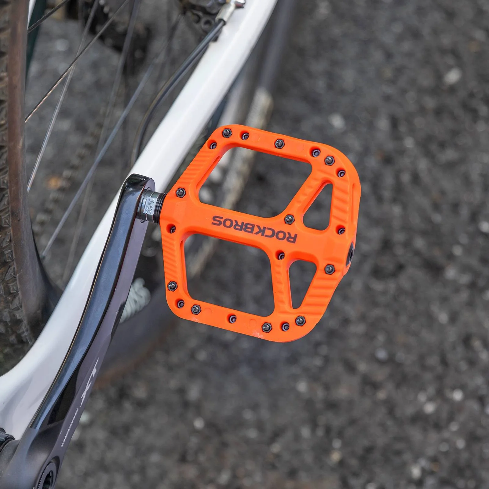 ROCKBROS Fahrradpedale Nylon Flat Pedale 9/16 Zoll mit 3 Bearing - Image 25