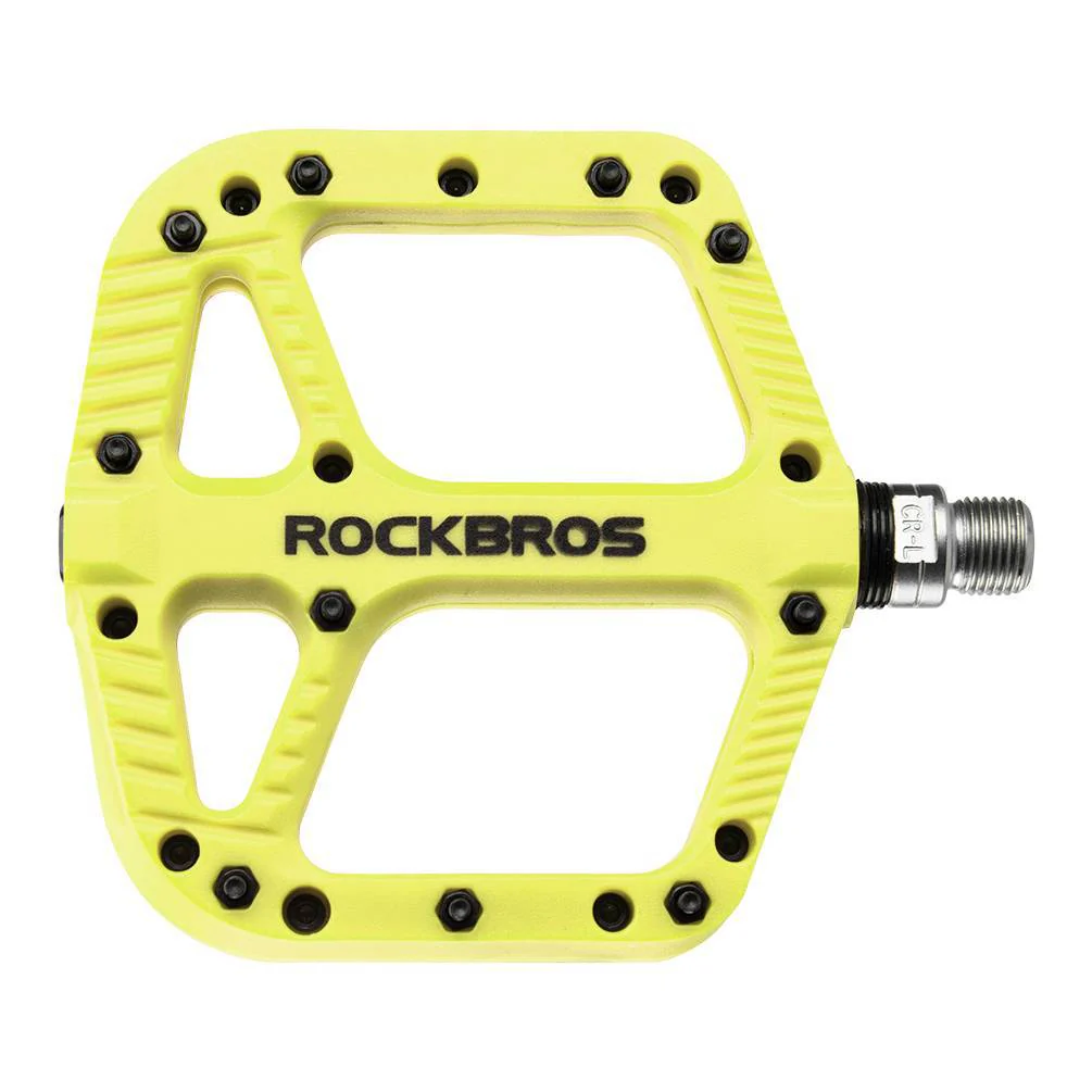 ROCKBROS Fahrradpedale Nylon Flat Pedale 9/16 Zoll mit 3 Bearing - Image 38