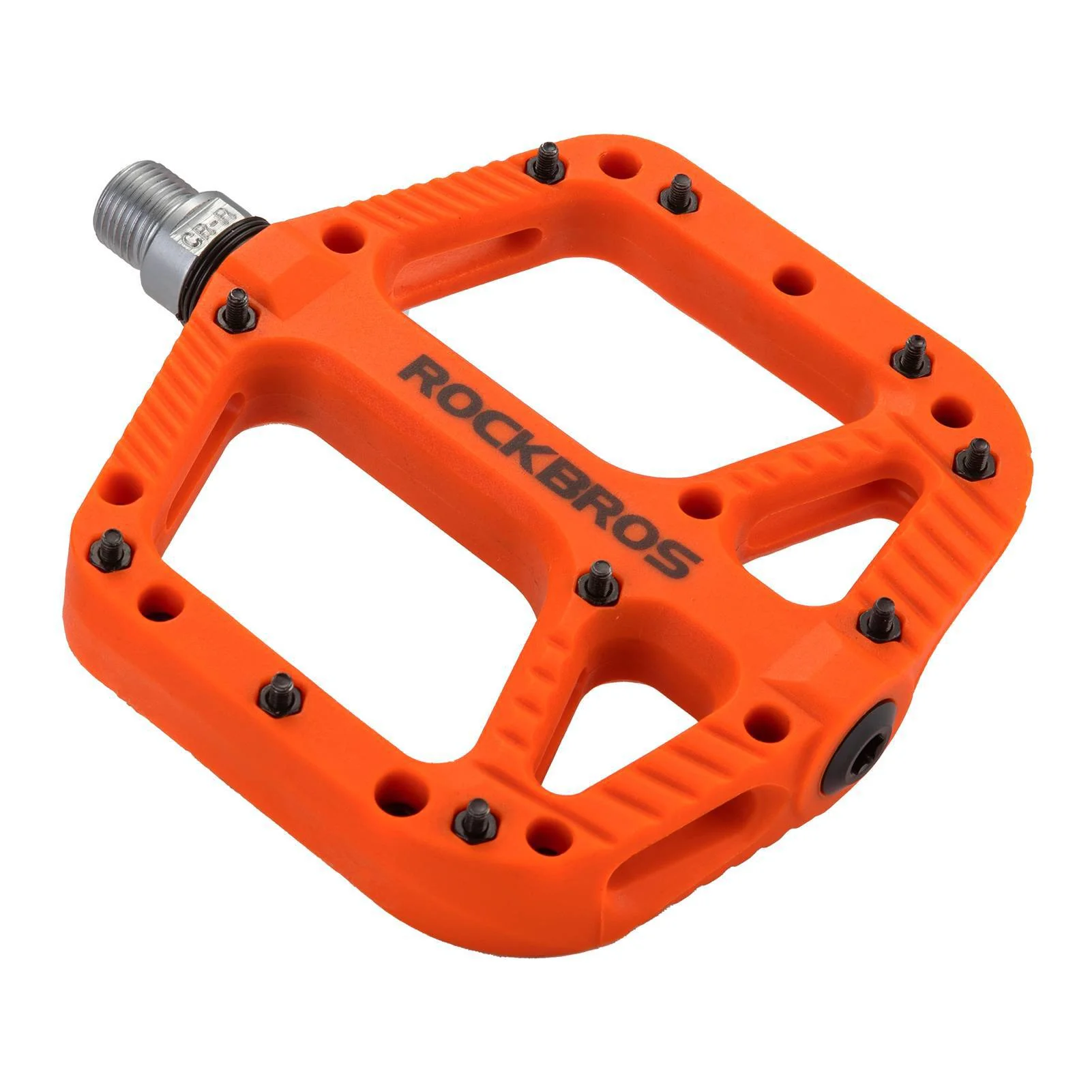 ROCKBROS Fahrradpedale Nylon Flat Pedale 9/16 Zoll mit 3 Bearing - Image 5