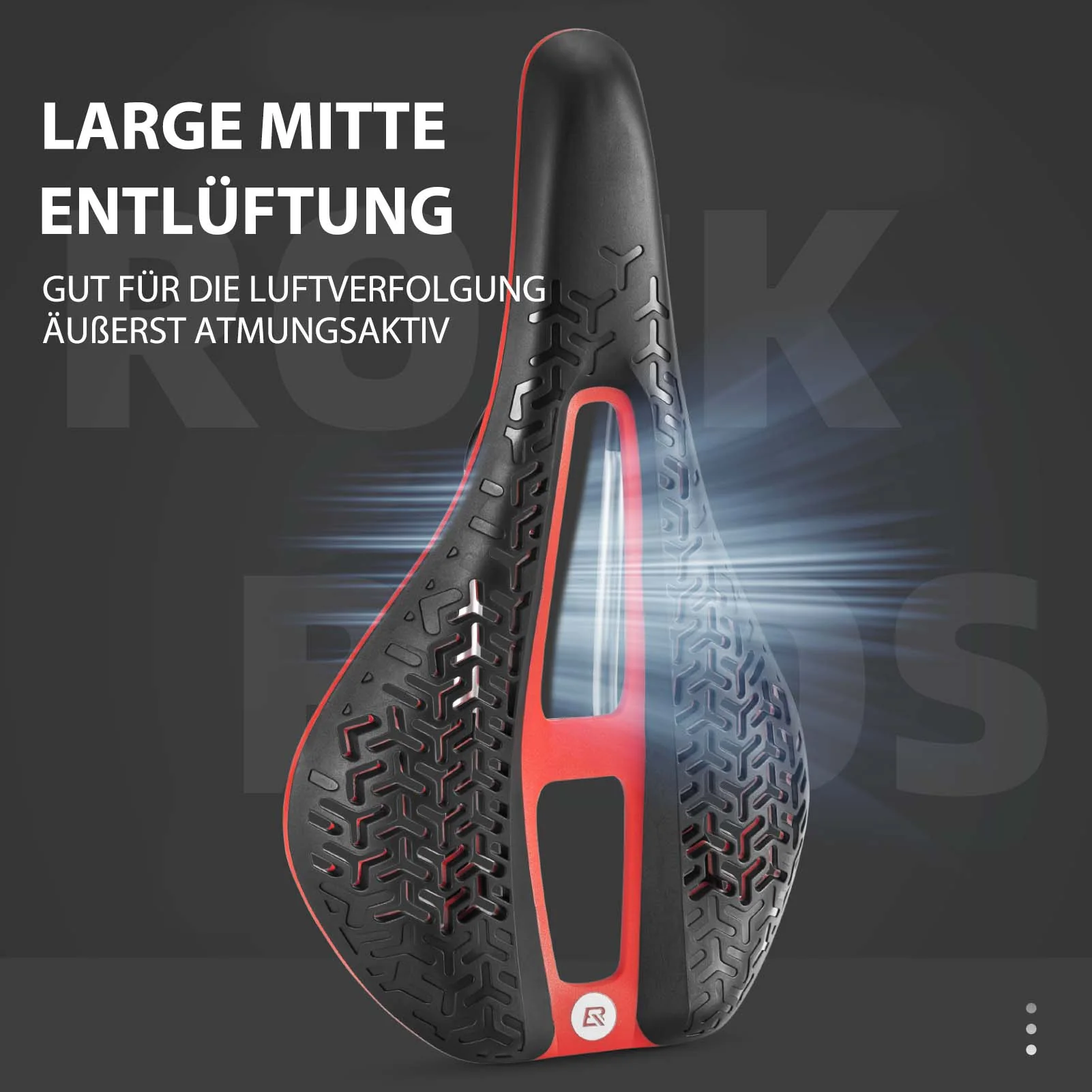 ROCKBROS Fahrradsattel ergonomischer Fahrrad Sattel für Rennrad & MTB - Image 5