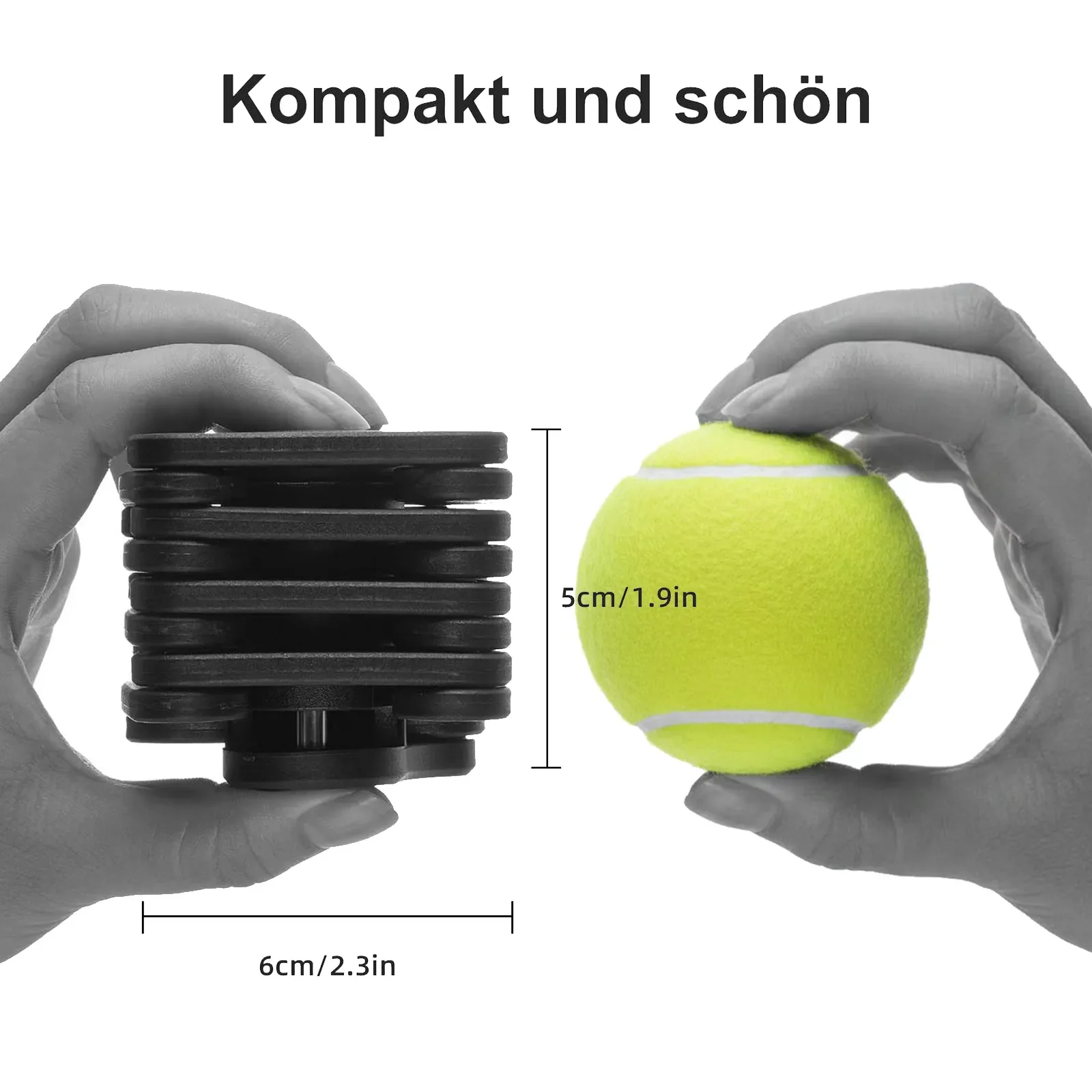 ROCKBROS Fahrradschloss Faltschloss 70 cm Lang Schwarz - Image 5