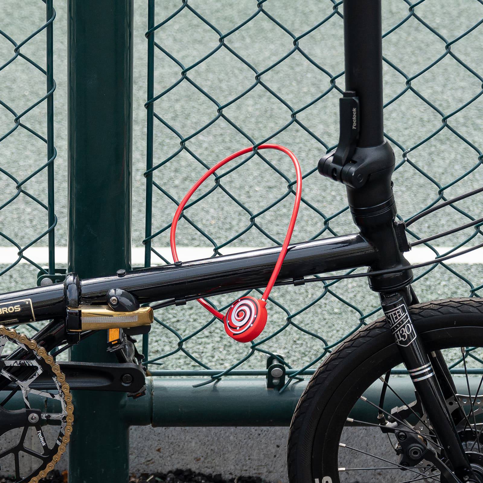 ROCKBROS Fahrradschloss für Kinder 69cm Mit 2 Schlüssel - Image 7