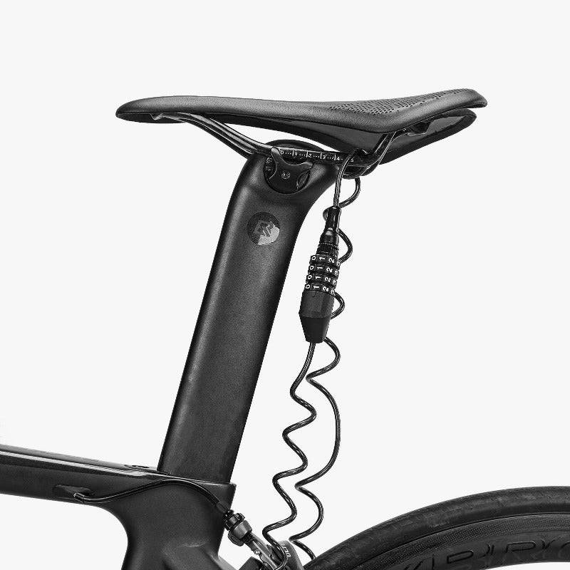 ROCKBROS Fahrradschloss Zahlenschloss Helmschloss mit 4-stellig Code max. 150 cm - Image 10