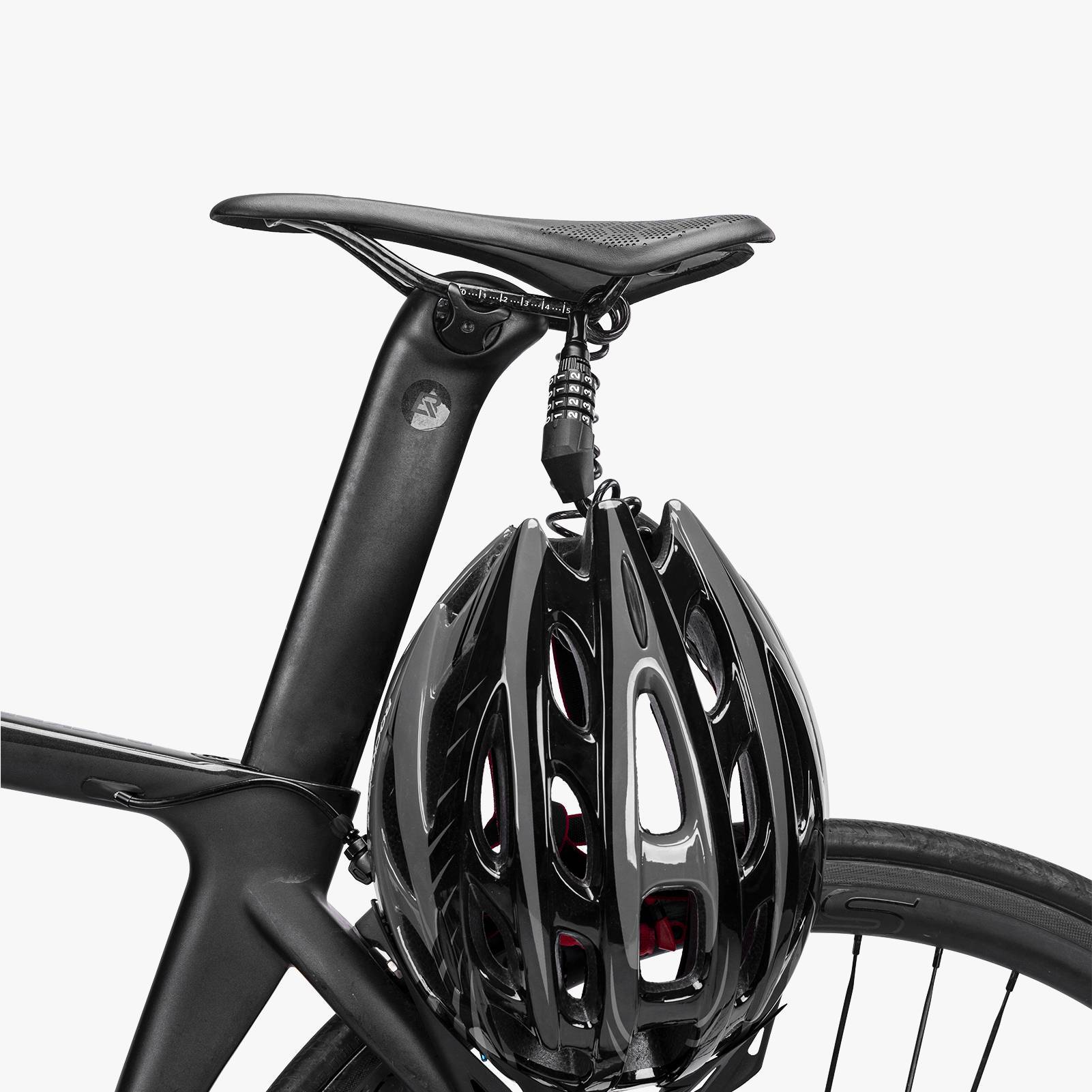 ROCKBROS Fahrradschloss Zahlenschloss Helmschloss mit 4-stellig Code max. 150 cm - Image 13