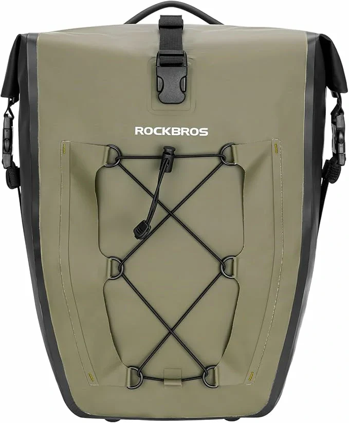 ROCKBROS Gepäckträgertasche 25L-32L 100 % wasserdicht mit Tragegriff - Image 65