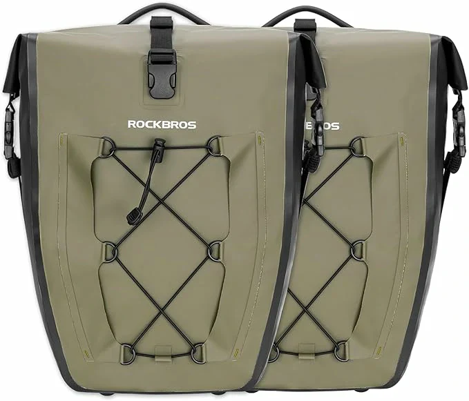 ROCKBROS Gepäckträgertasche 25L-32L 100 % wasserdicht mit Tragegriff - Image 66