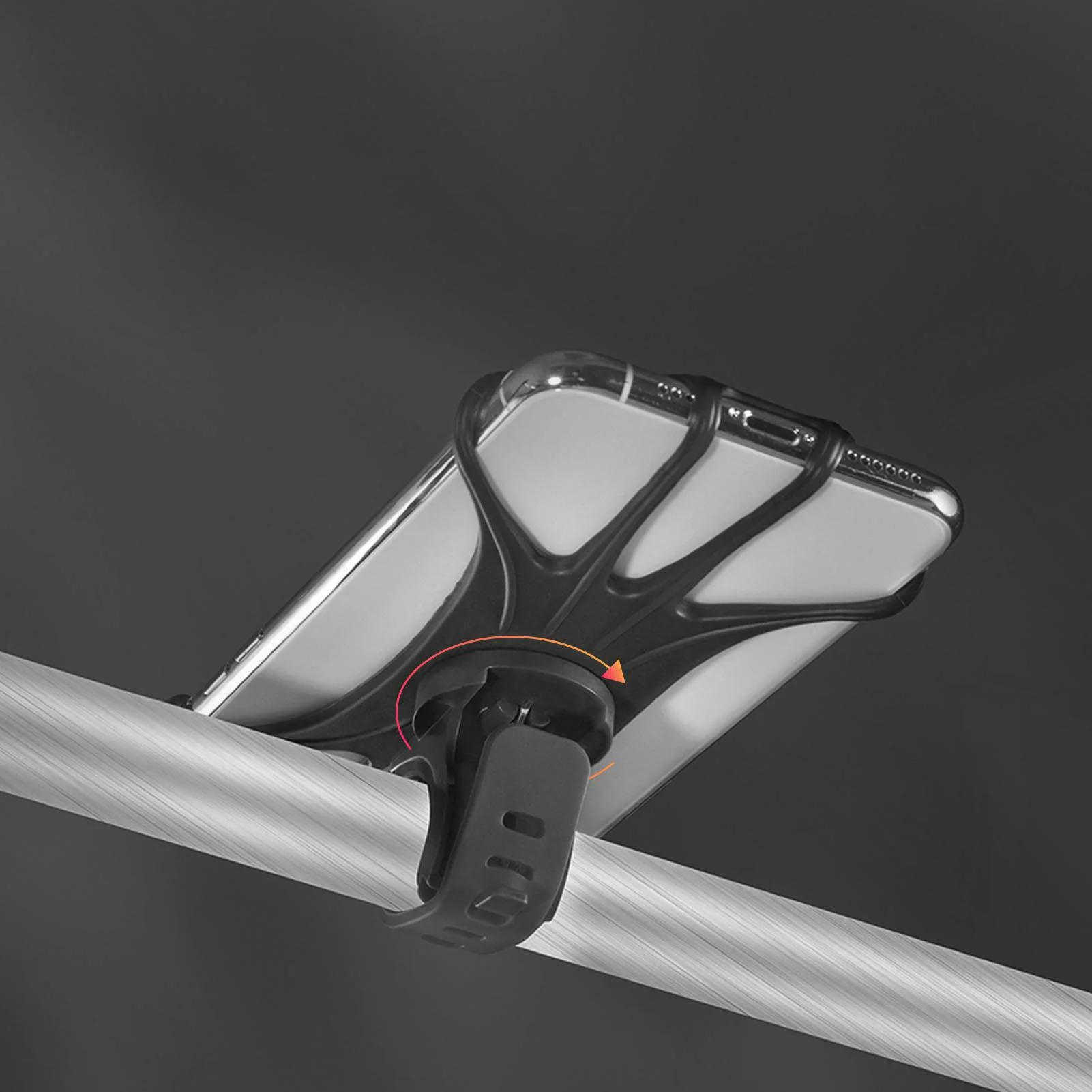 ROCKBROS Handyhalterung aus Silikon 360° Drehbar für Motorrad & Fahrrad - Image 8