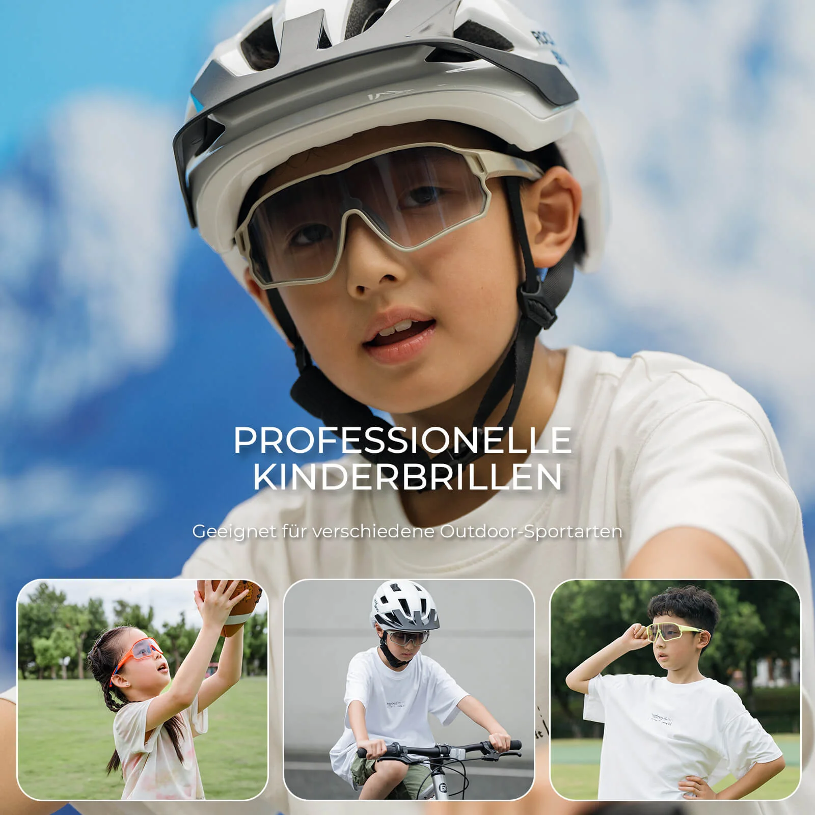 Selbsttönende Fahrradbrille für Kinder mit UV400-Schutz - Image 51