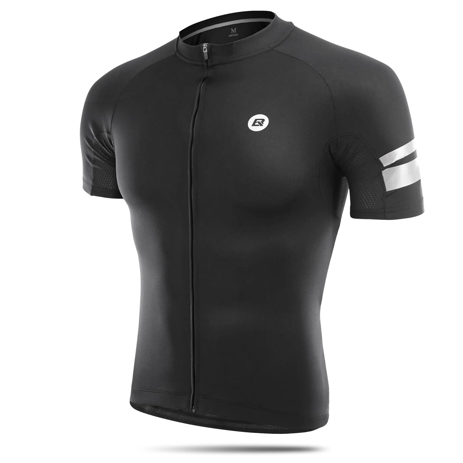 Reflektierendes Fahrradtrikot Kurzarm
