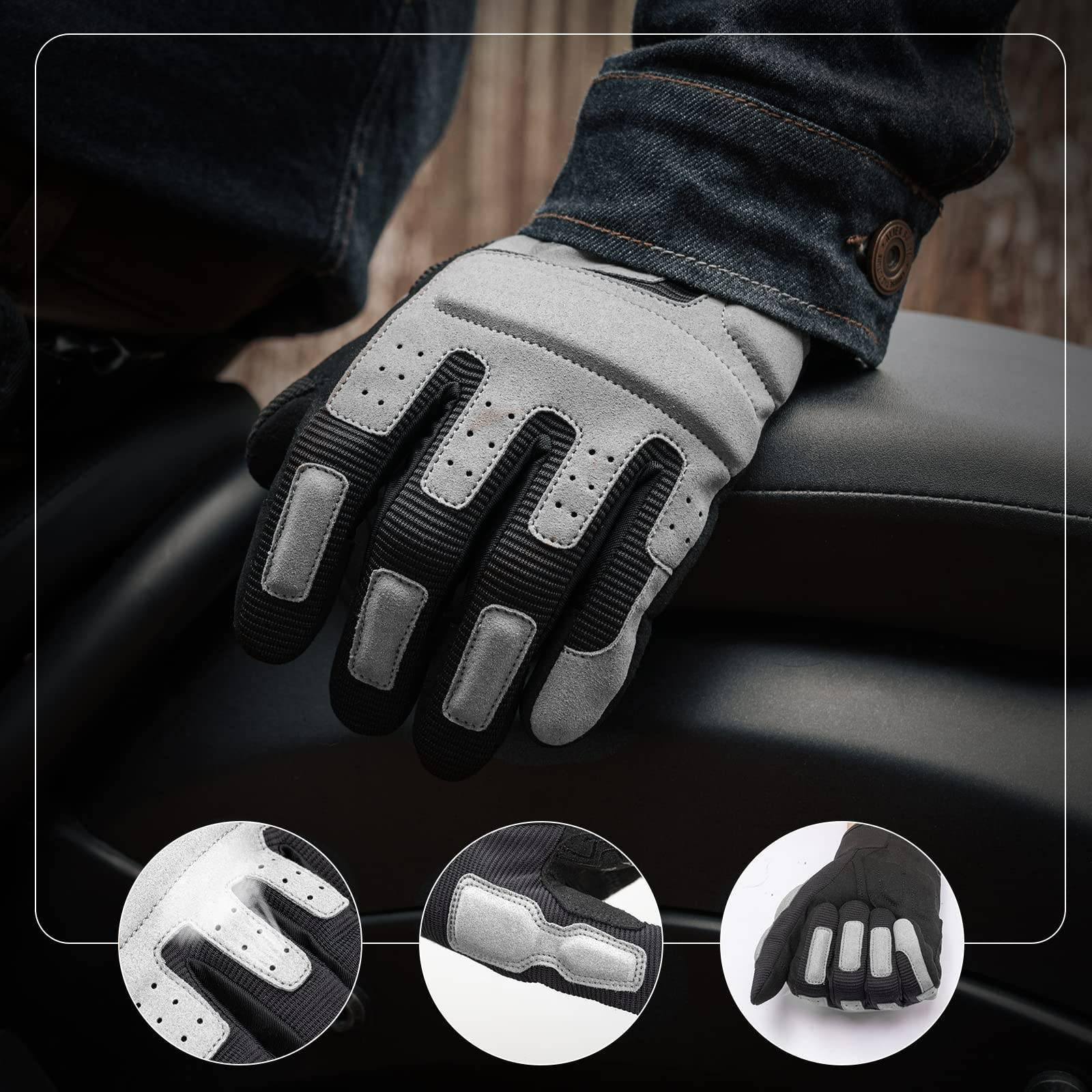 ROCKBROS Motorradhandschuhe Winddichte Touchscreen Herren Handschuhe - Image 6