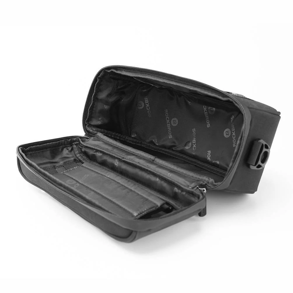 ROCKBROS multifunktional Fahrrad Lenkertasche mit PVC-Touchscreen und Schultergurt - Image 6