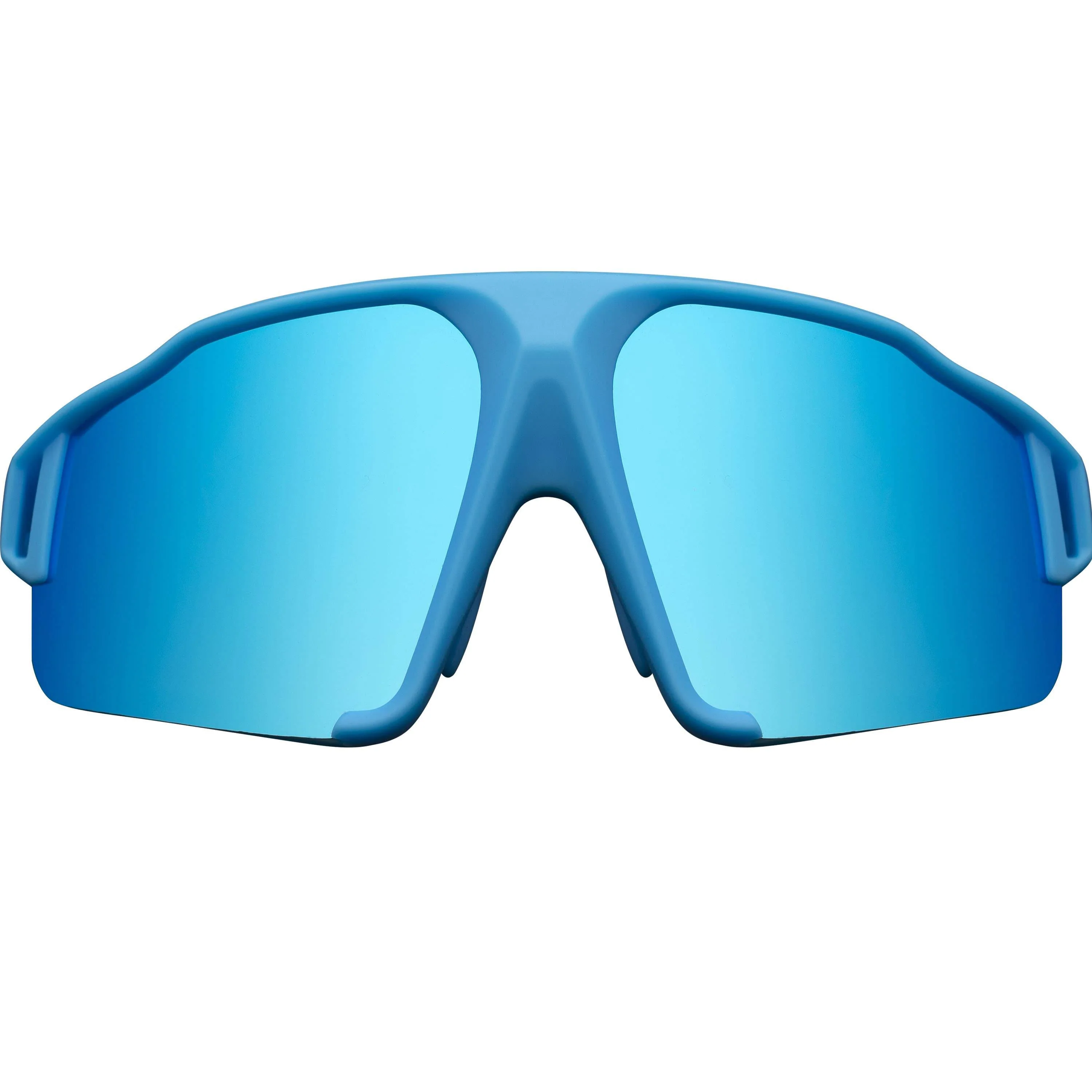 ROCKBROS polarisierte Sonnenbrille mit UV400 Schutz Hellblau Unisex - Image 4
