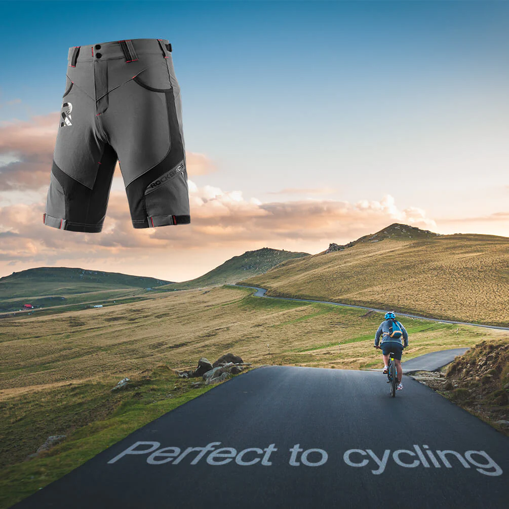 Kurze Atmungsaktive Radhose für Herren (Anti-Stoß) - Image 7
