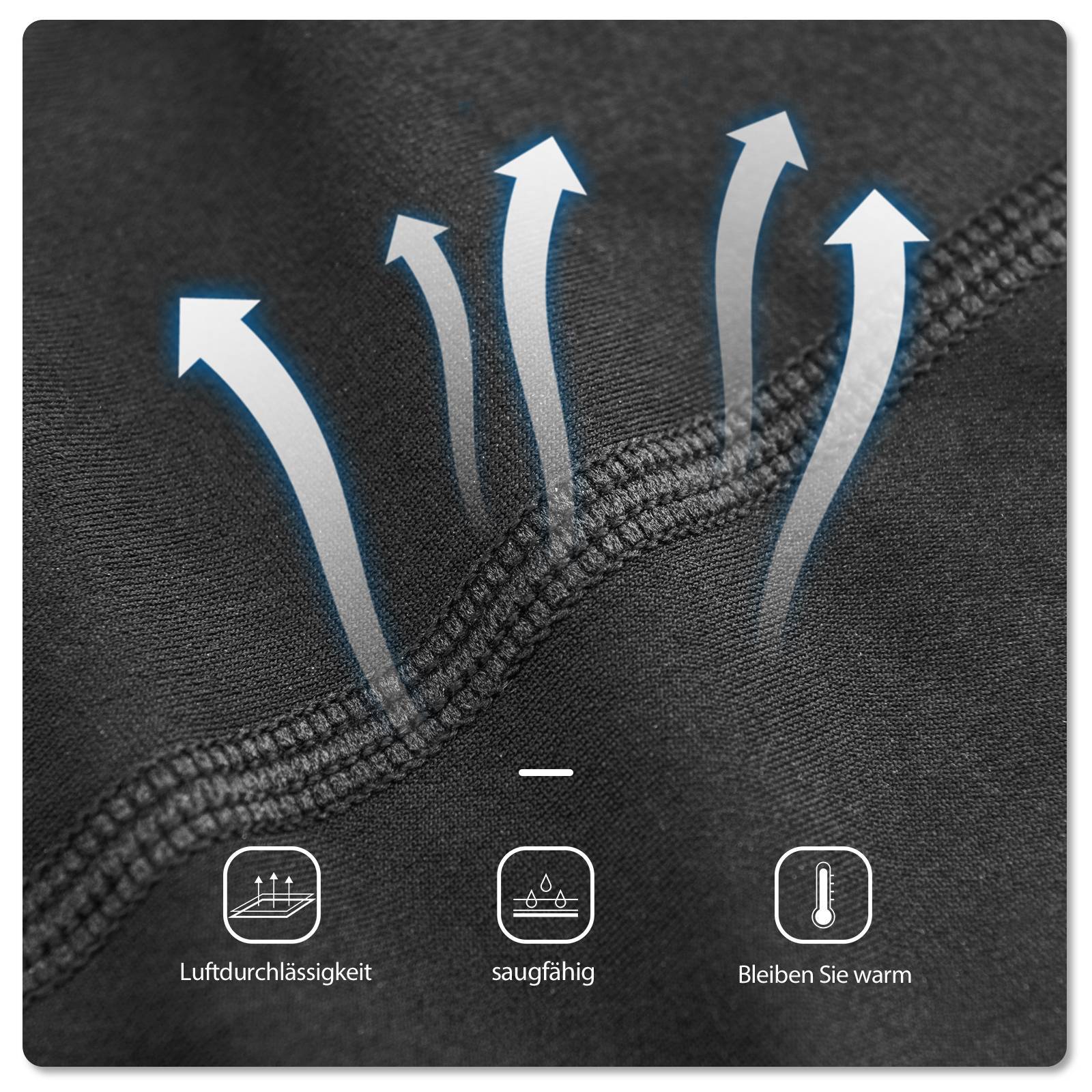 ROCKBROS Radsport Armlinge Winter Anti Rutschen Arm Sleeves - Image 3
