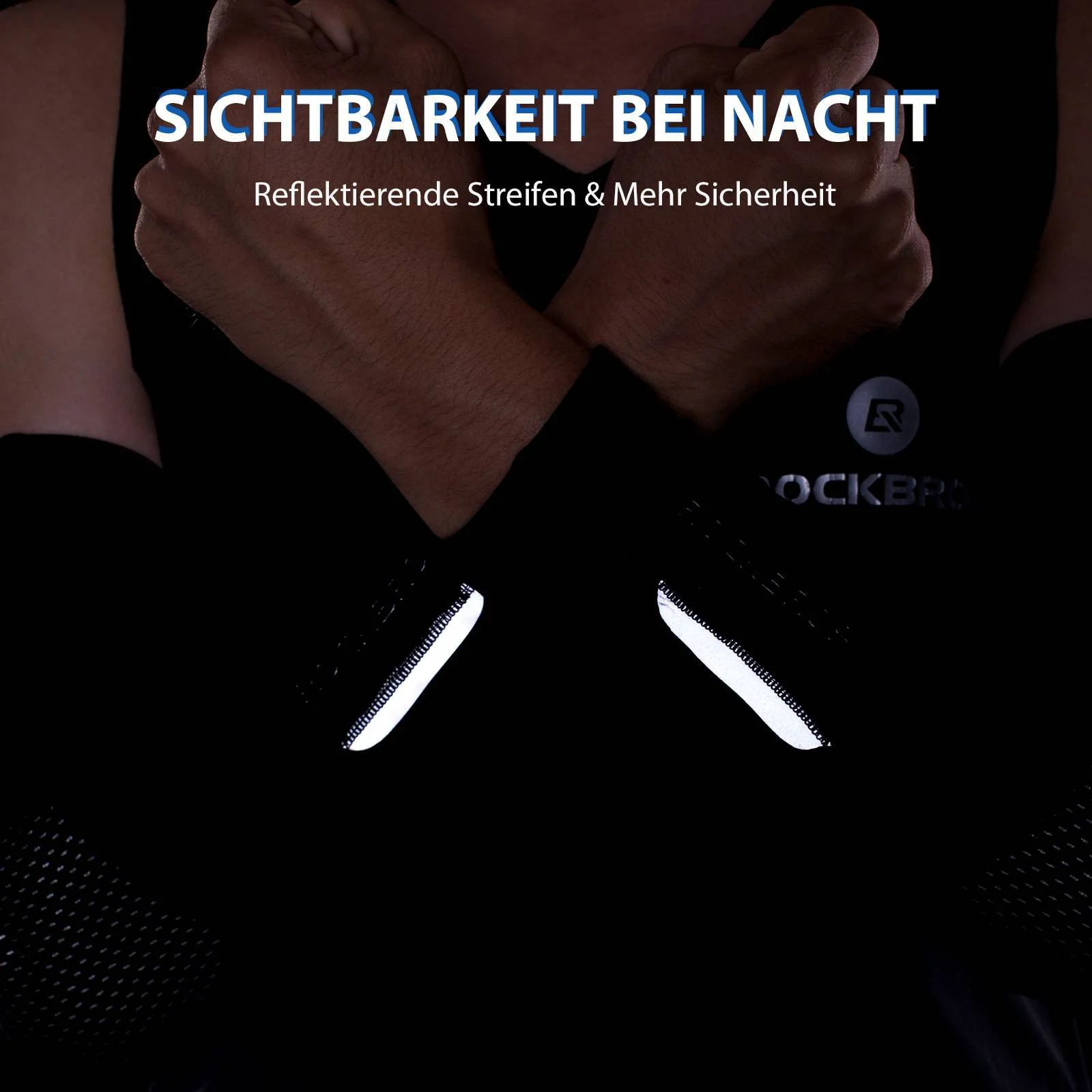 ROCKBROS Radsport Armlinge Winter Anti Rutschen Arm Sleeves - Image 5
