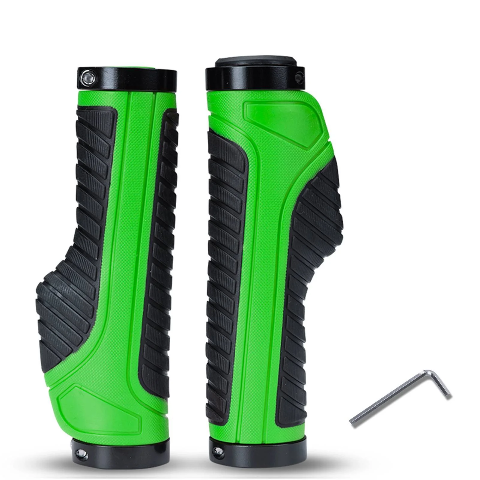 ROCKBROS Rutschfeste Fahrradgriffe aus Gummi mit Lock-on Design für MTB - Image 20