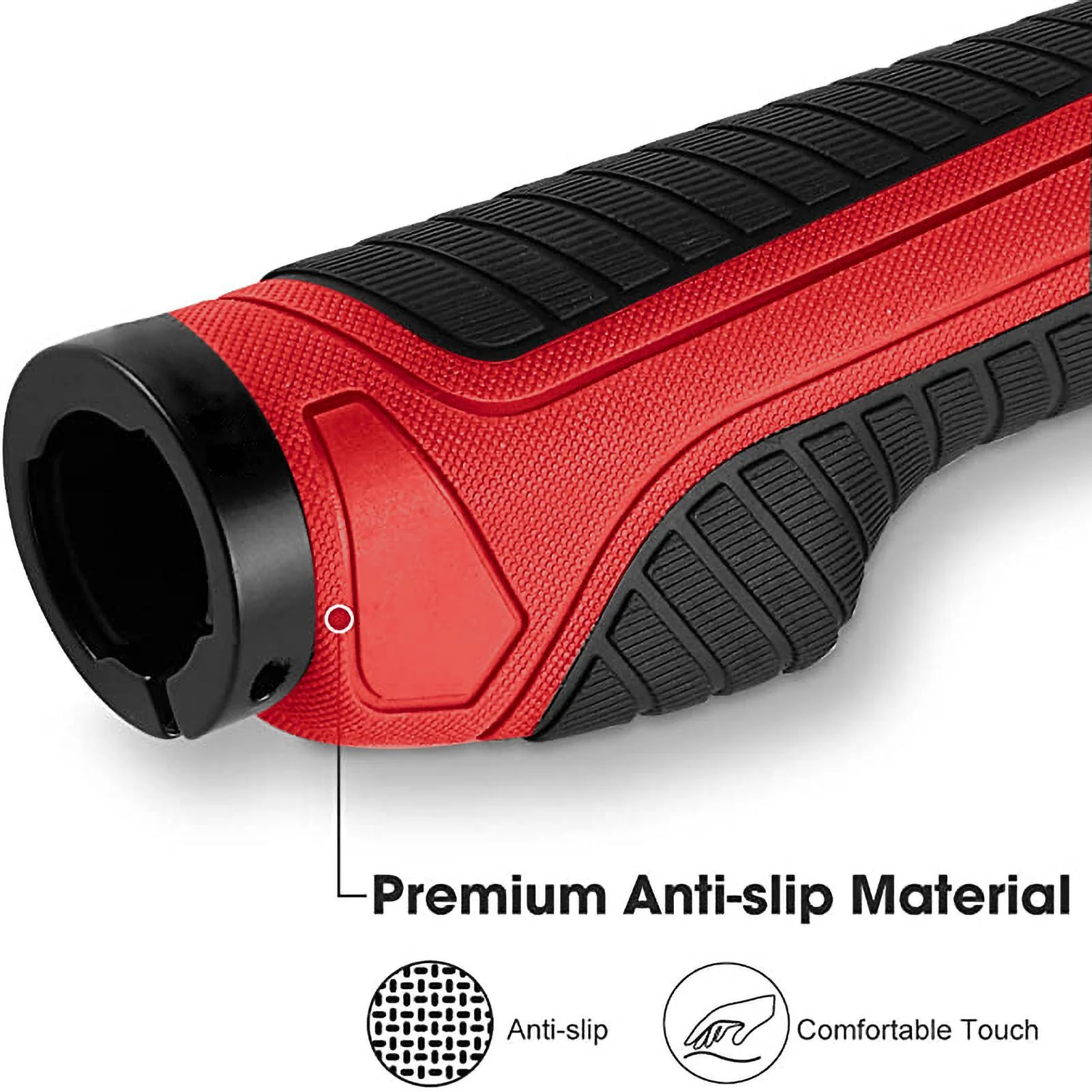 ROCKBROS Rutschfeste Fahrradgriffe aus Gummi mit Lock-on Design für MTB - Image 22
