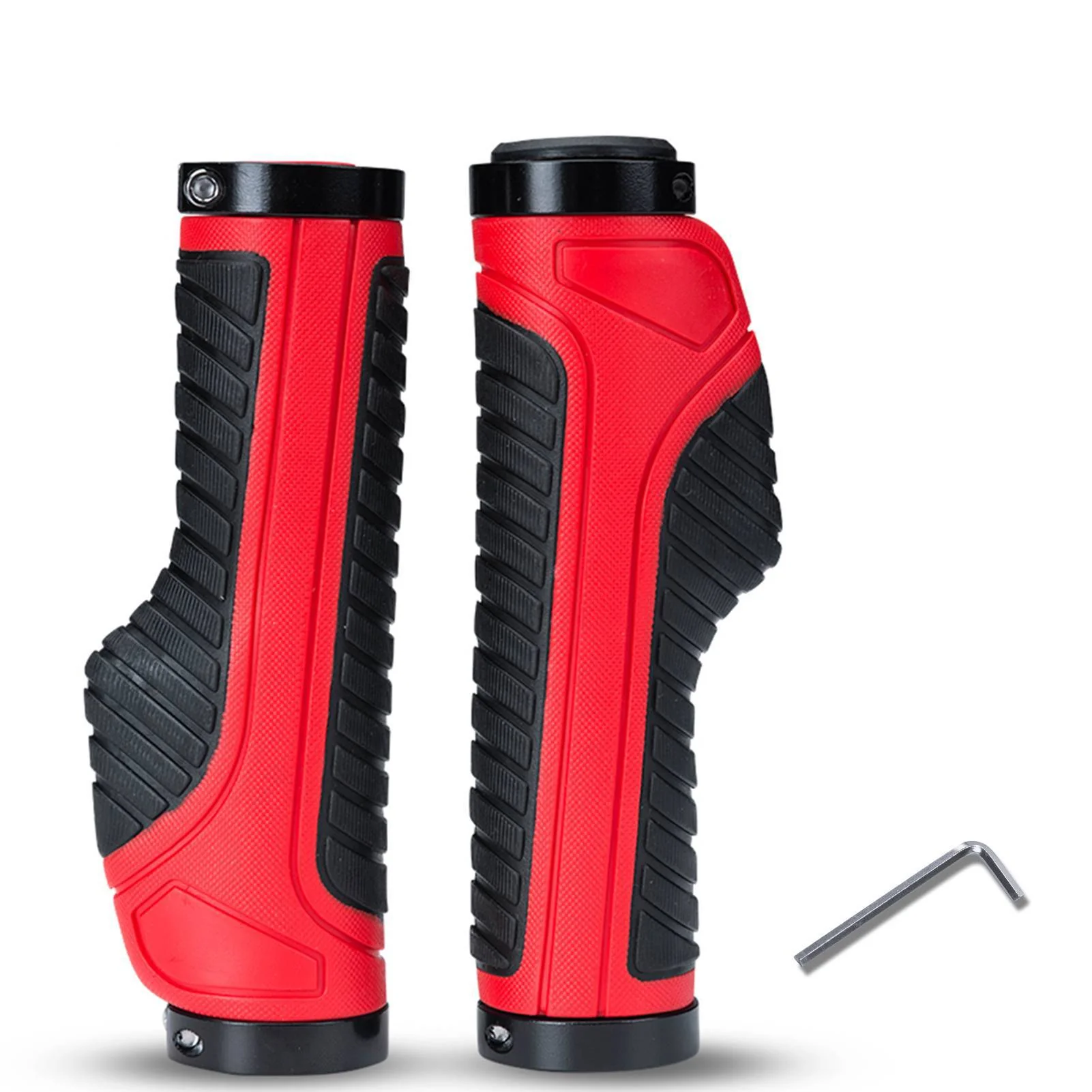 ROCKBROS Rutschfeste Fahrradgriffe aus Gummi mit Lock-on Design für MTB - Image 24