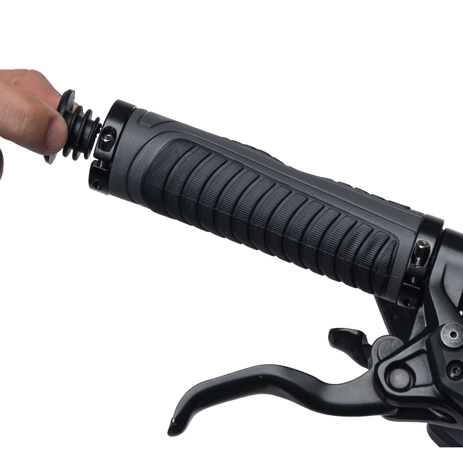 ROCKBROS Rutschfeste Fahrradgriffe aus Gummi mit Lock-on Design für MTB - Image 26