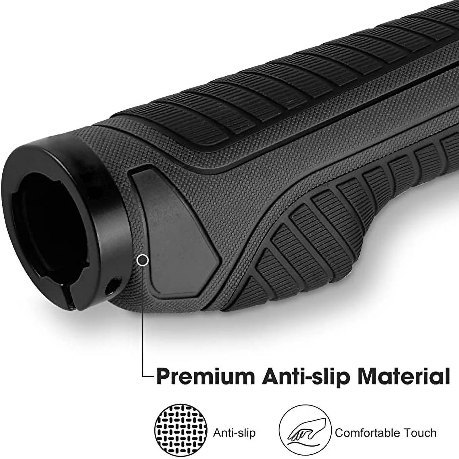 ROCKBROS Rutschfeste Fahrradgriffe aus Gummi mit Lock-on Design für MTB - Image 31