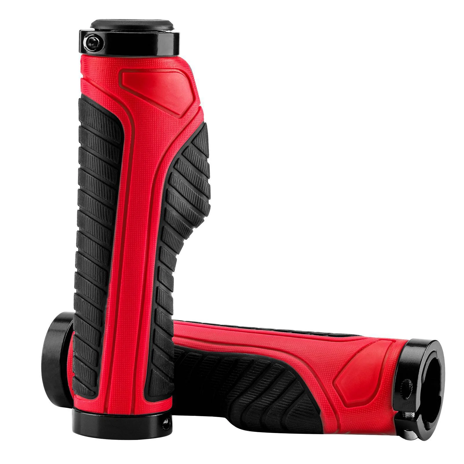 ROCKBROS Rutschfeste Fahrradgriffe aus Gummi mit Lock-on Design für MTB - Image 5