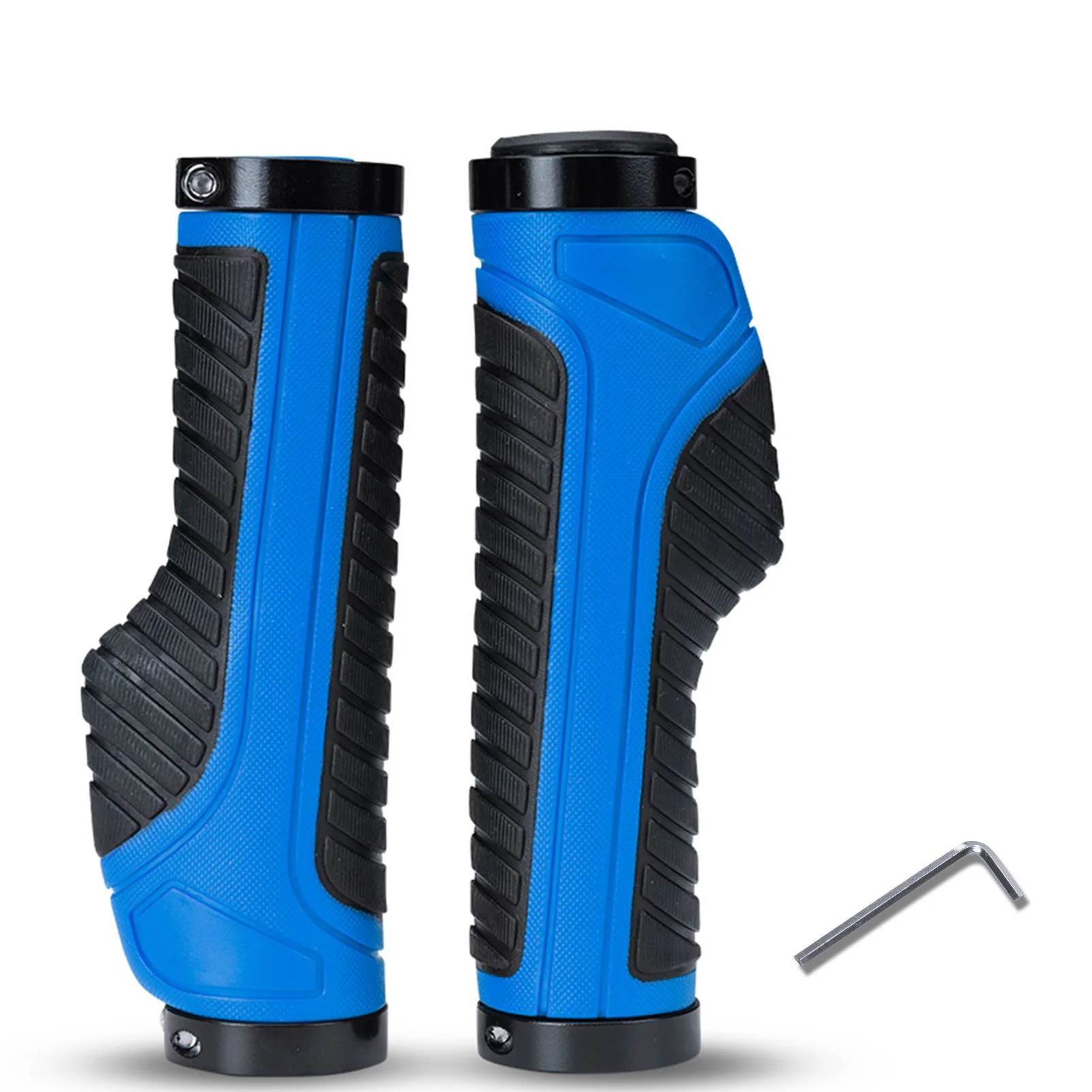 ROCKBROS Rutschfeste Fahrradgriffe aus Gummi mit Lock-on Design für MTB - Image 6