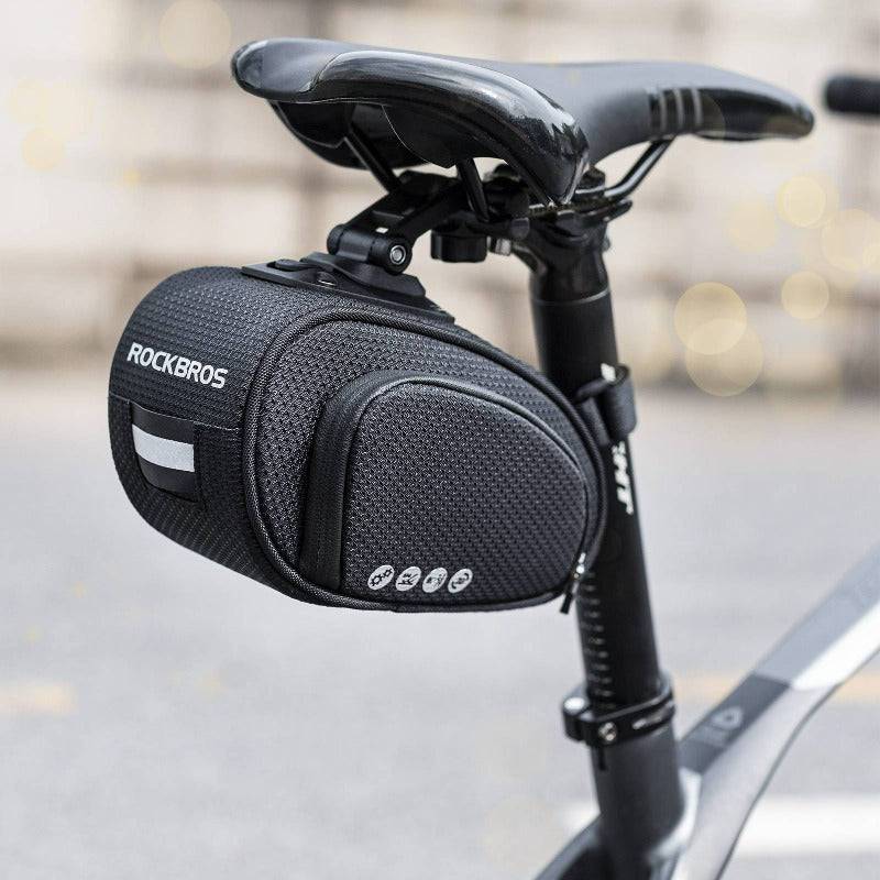 ROCKBROS Satteltasche mit Schnellverschluss 1L für MTB Rennrad Faltrad - Image 4
