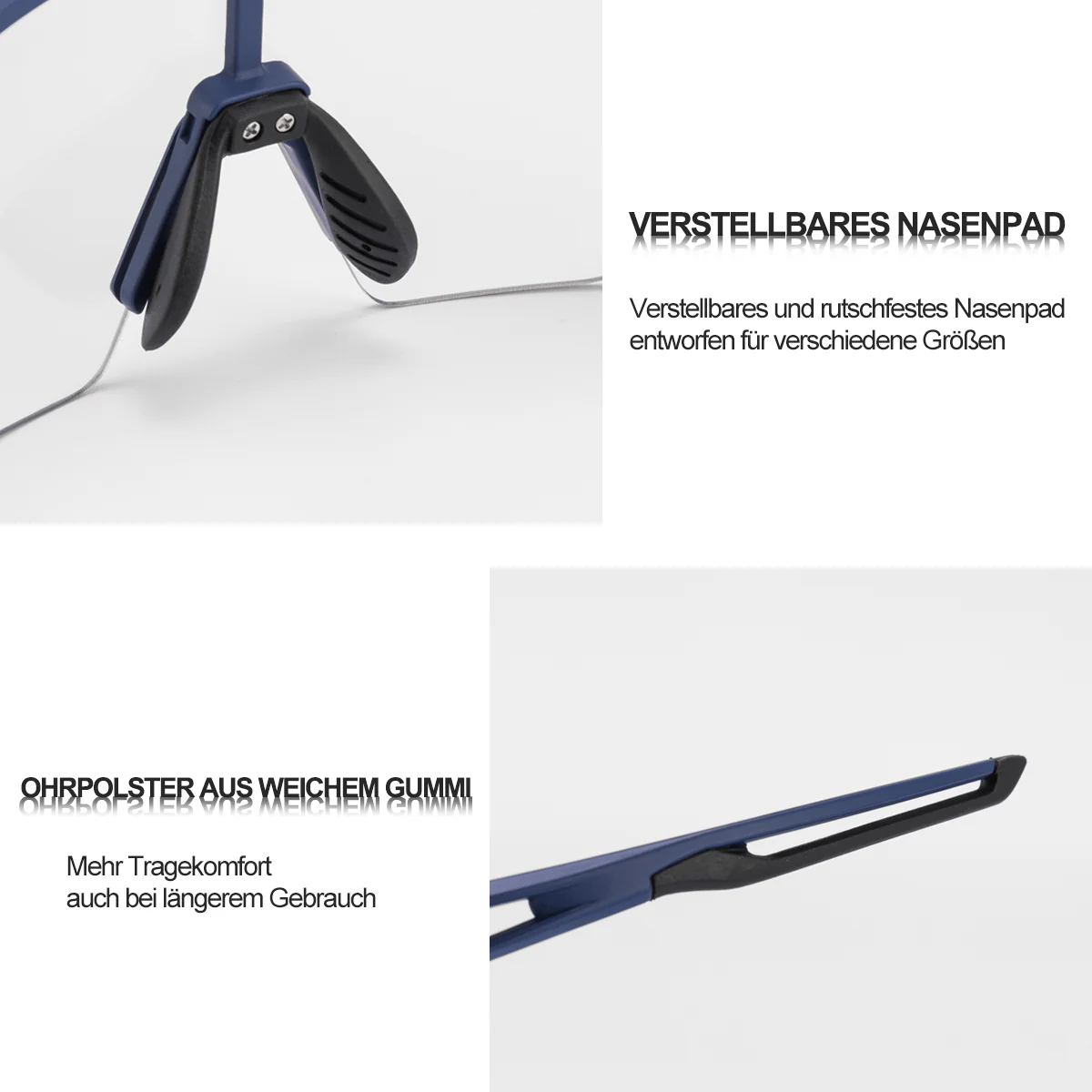 Unisex Fahrrad-Sonnenbrille mit Starkem UV-Schutz - Image 11