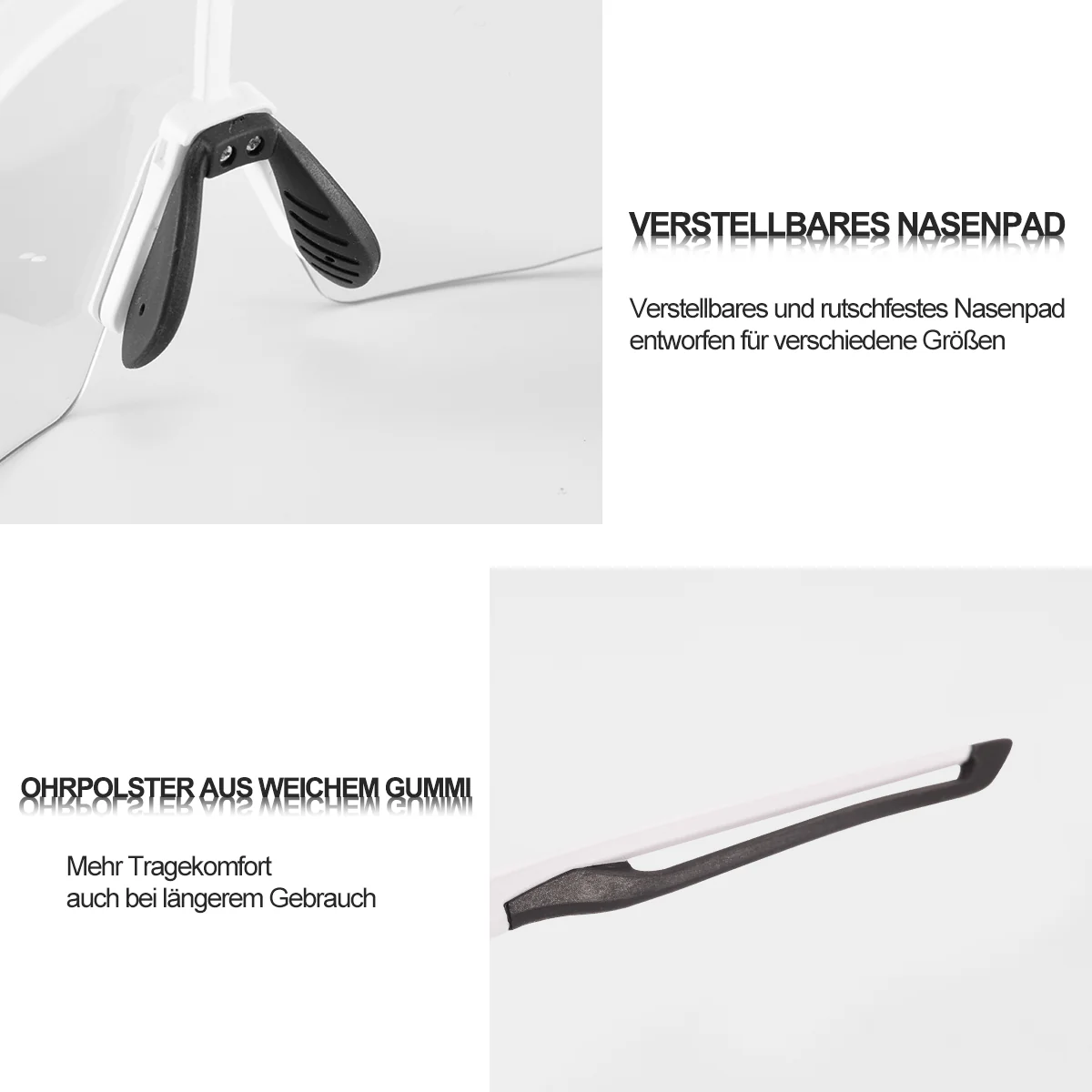 Unisex Fahrrad-Sonnenbrille mit Starkem UV-Schutz - Image 16