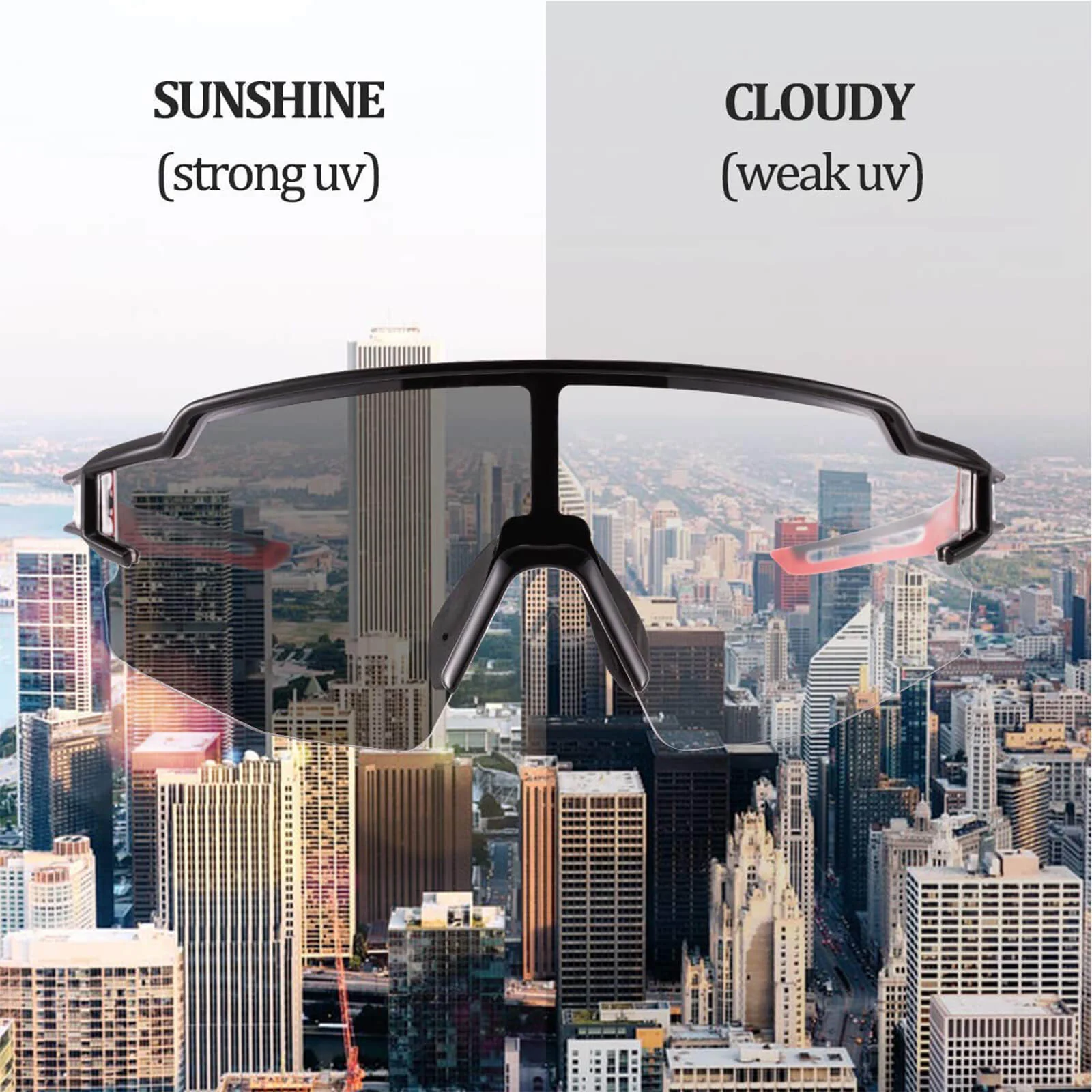 Unisex Fahrrad-Sonnenbrille mit Starkem UV-Schutz - Image 24