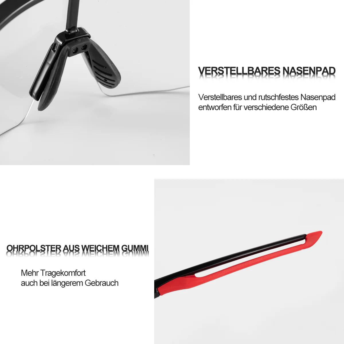 Unisex Fahrrad-Sonnenbrille mit Starkem UV-Schutz - Image 25