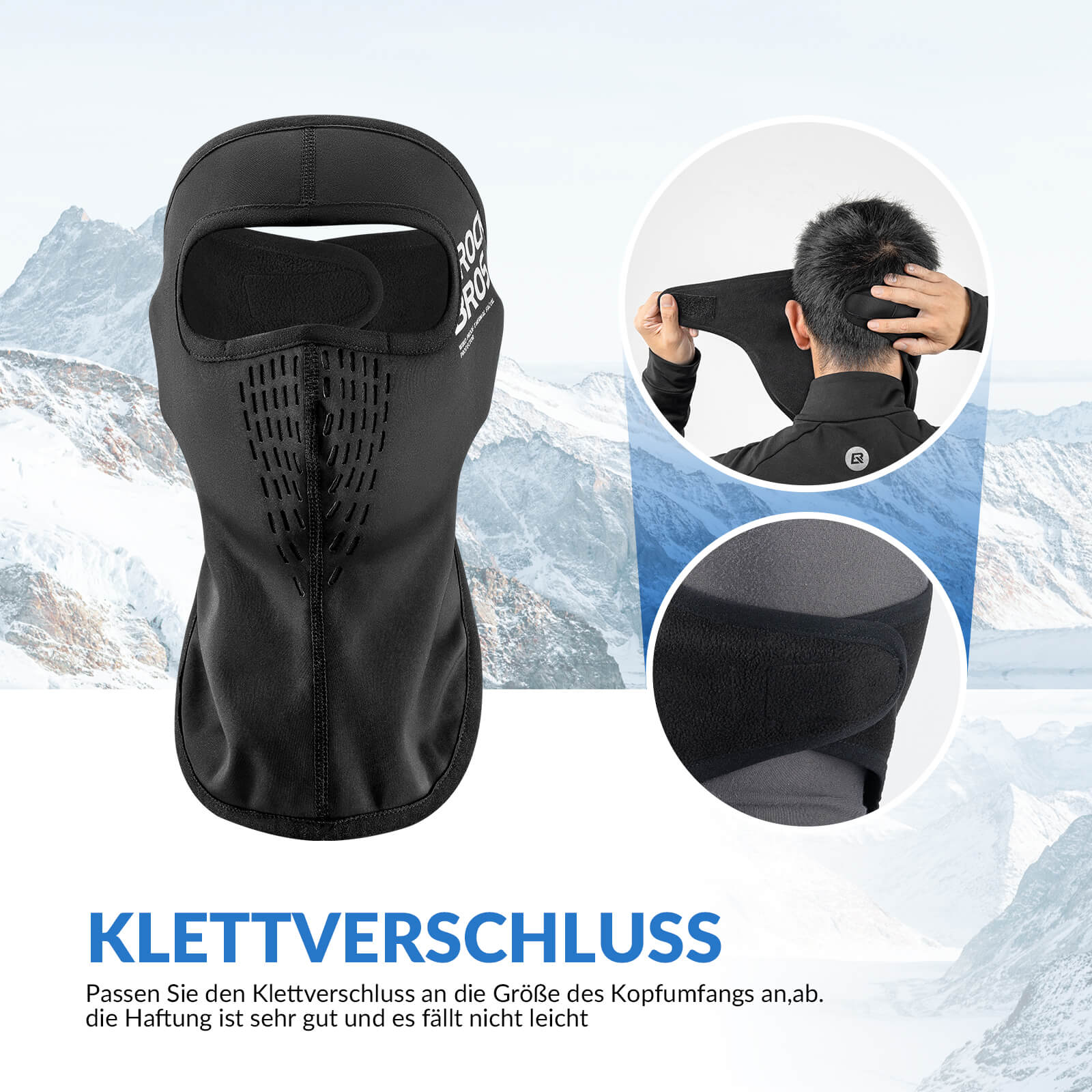 ROCKBROS Sturmhaube Für maximalen Tragekomfort und perfekten Haarschutz - Image 7