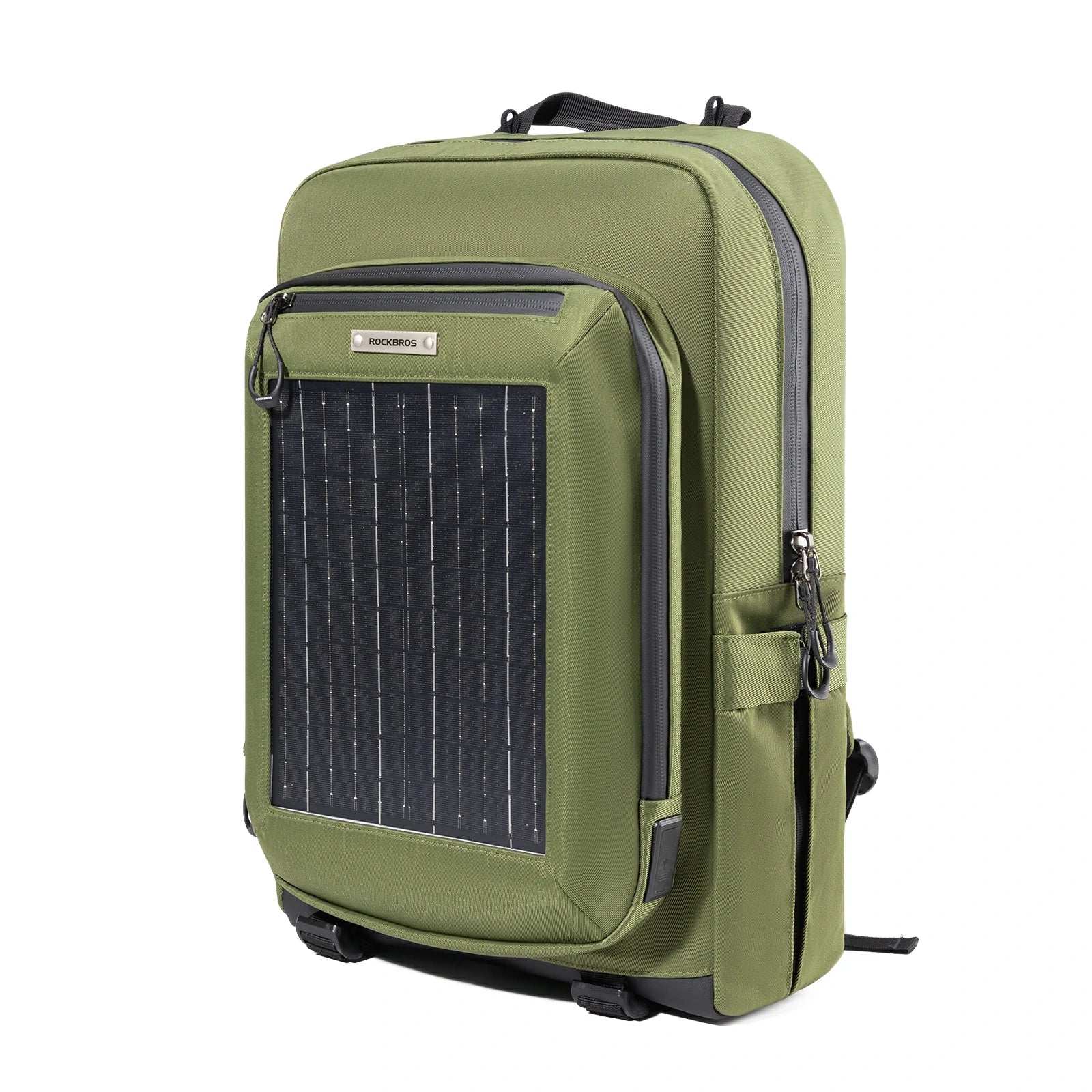 Solarrucksack Solar Rucksack 20L mit Flexiblem Abnehmbarem 10V 14W
