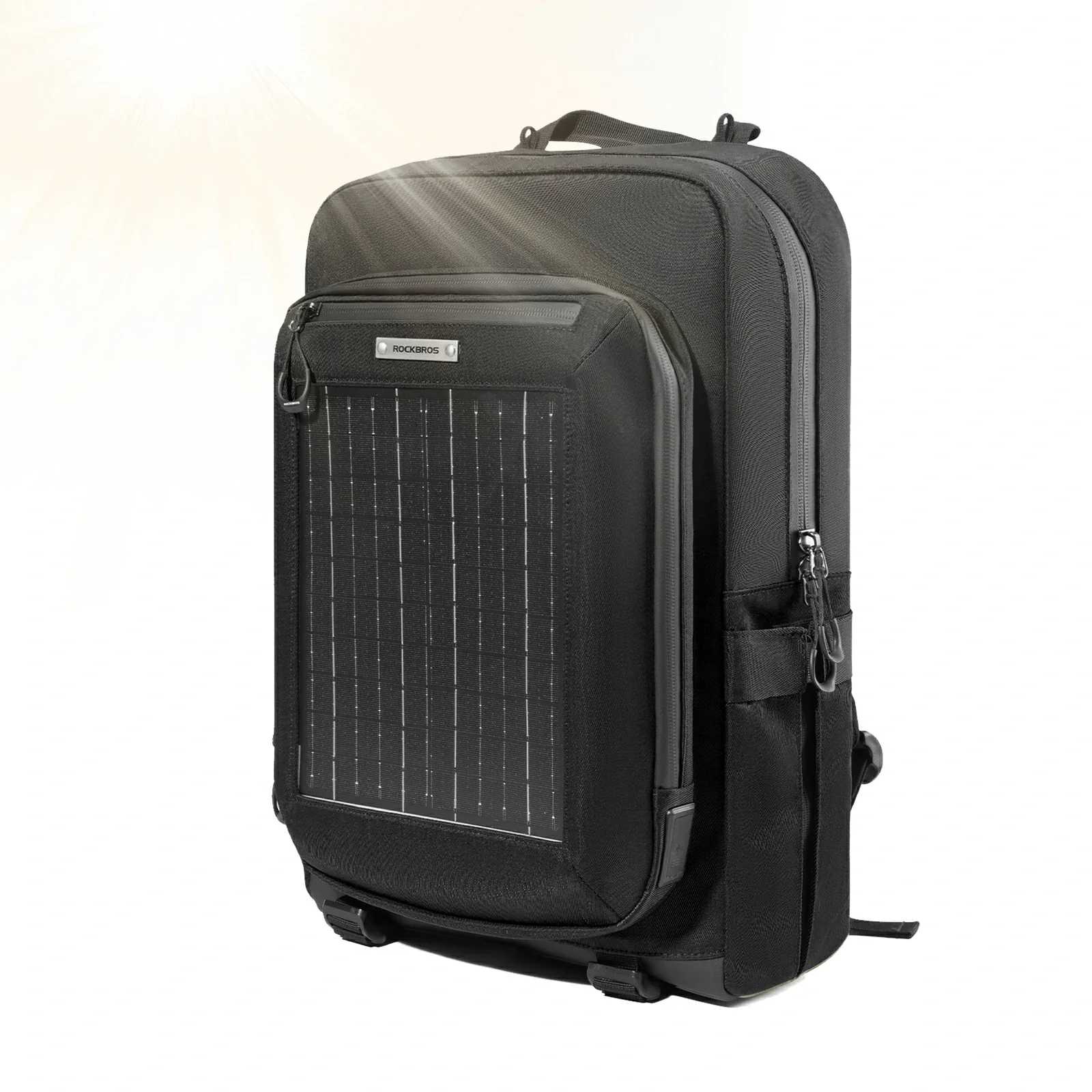 Solarrucksack Solar Rucksack 20L mit Flexiblem Abnehmbarem 10V 14W - Image 5